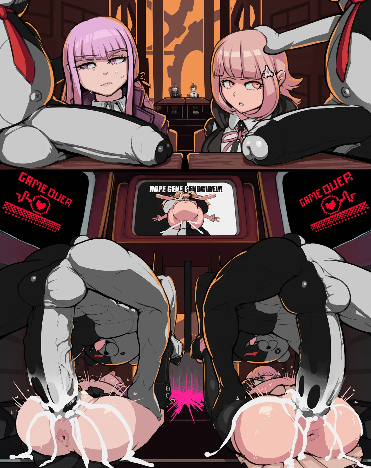 Makoto & Hajime's Cuckold Crusher page 5 full
