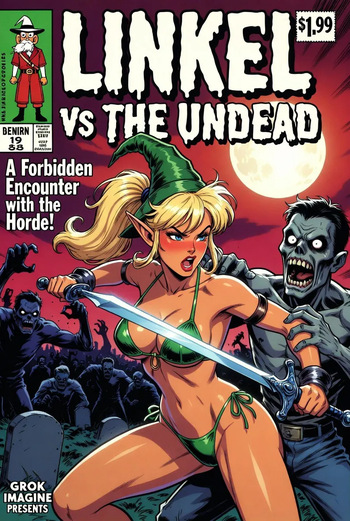 Linkel vs undead [AI Generated] cover