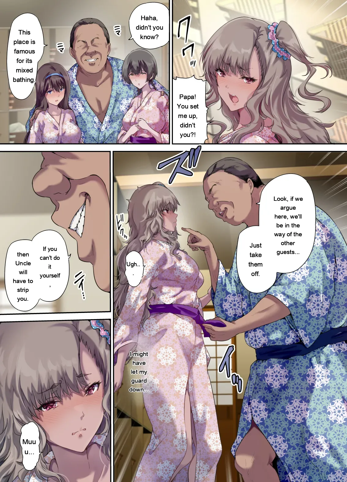 Papa no shinshitsu wa musume tomodachi no tamariba 3 page 12 full