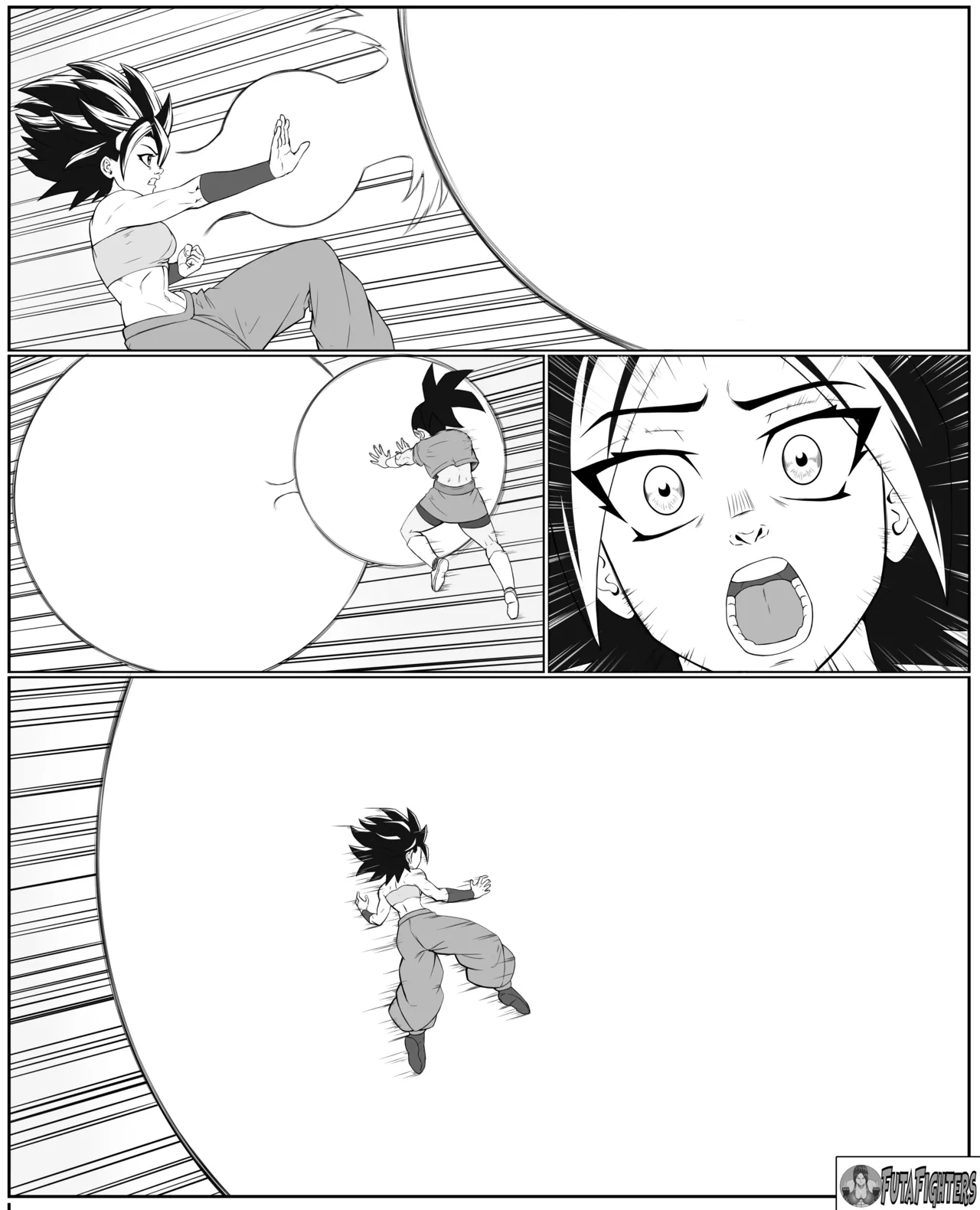Caulifla vs Kale 118 page update futafighters page 12 full