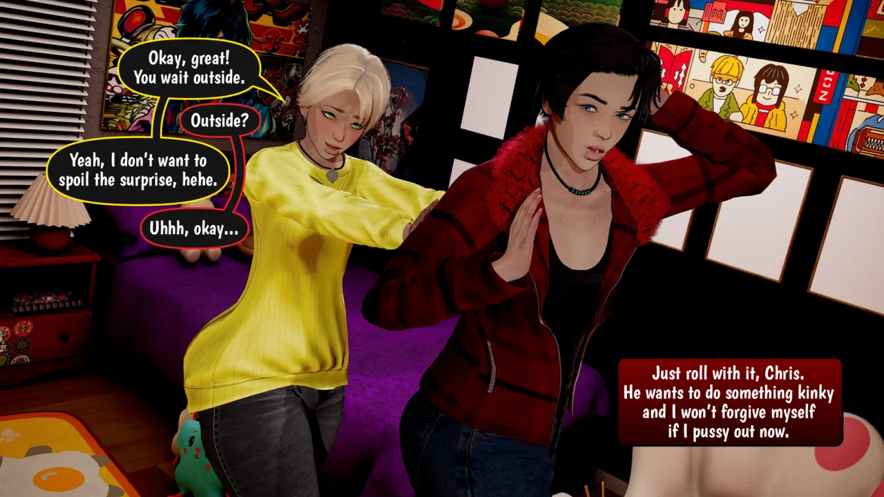 Fummunity Comix: Femboy Feelings Part 1 page 12 full