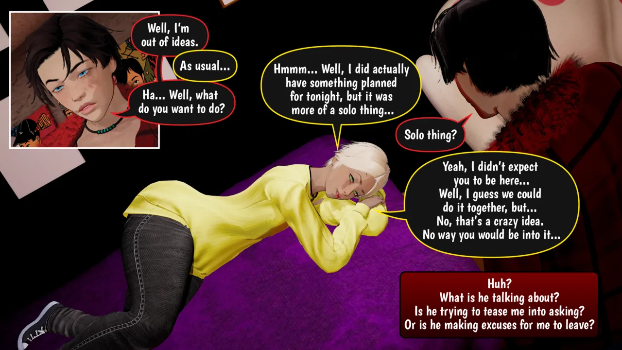 Fummunity Comix: Femboy Feelings Part 1 page 8 full