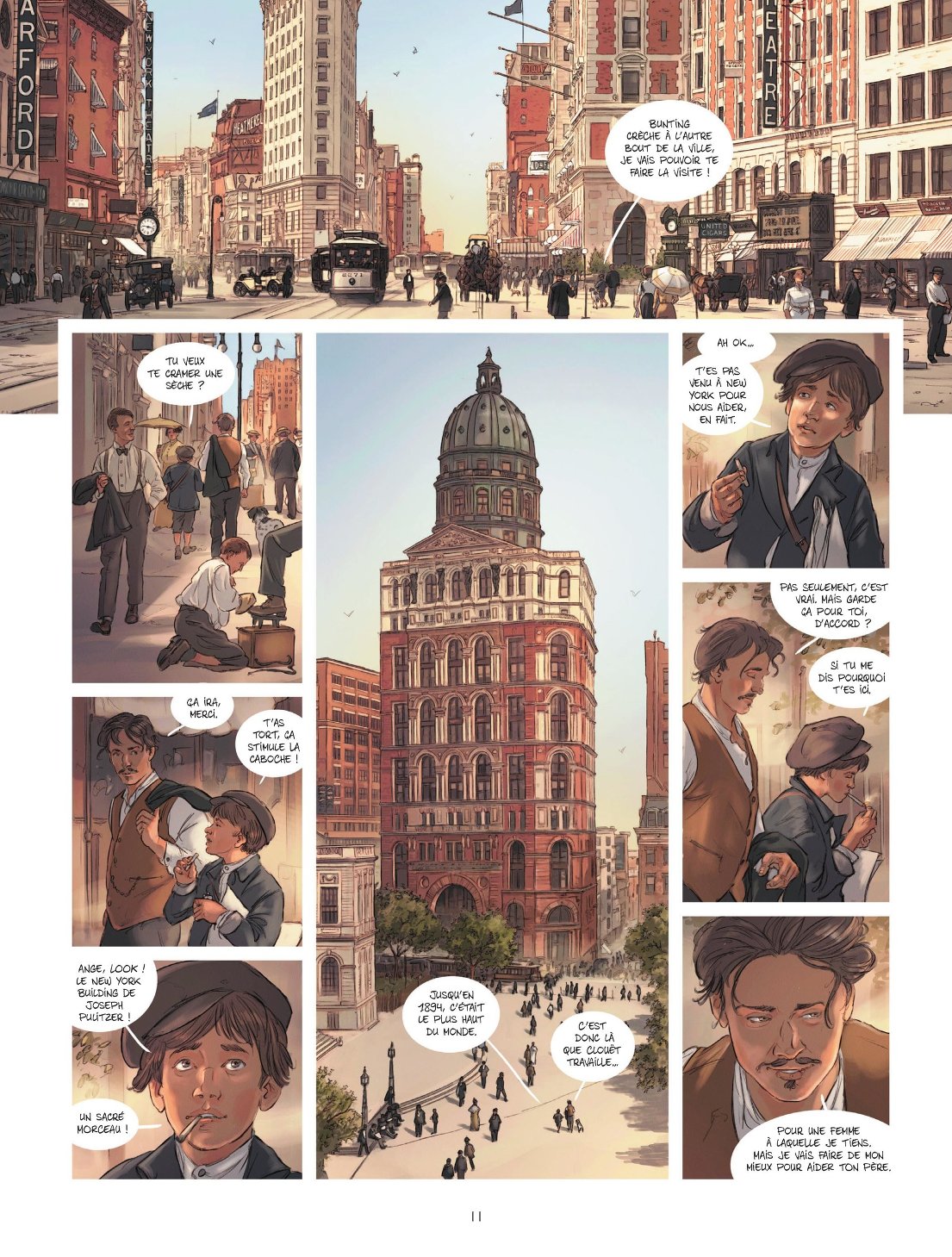 Ange Leca T02 Monstres Americains  French page 11 full