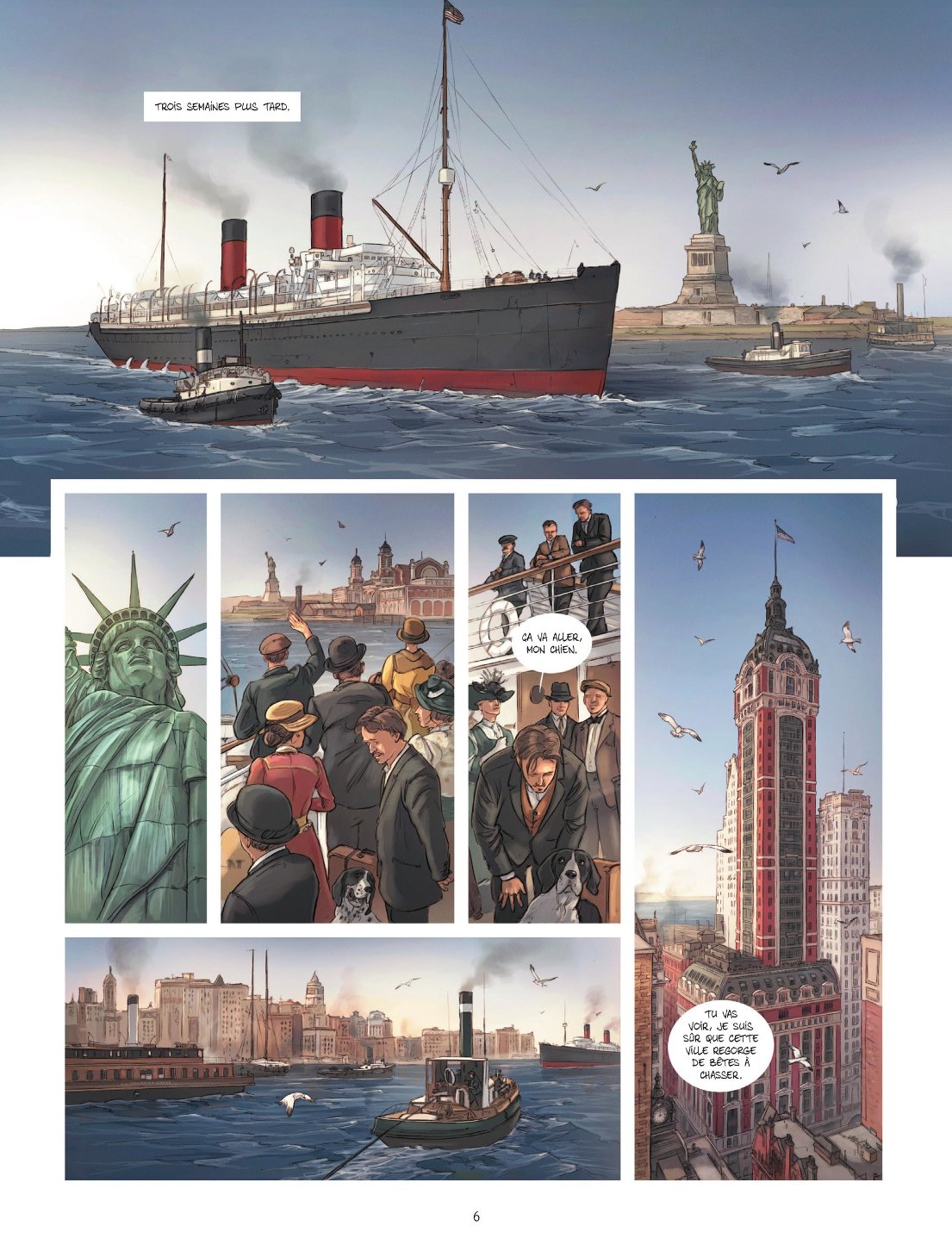 Ange Leca T02 Monstres Americains  French page 6 full
