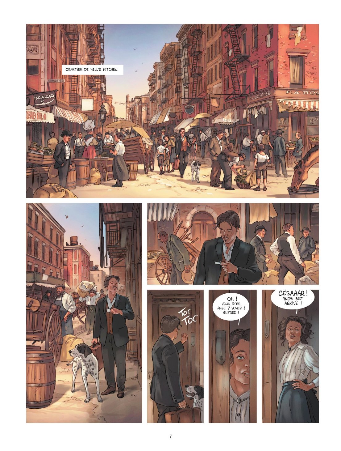 Ange Leca T02 Monstres Americains  French page 7 full
