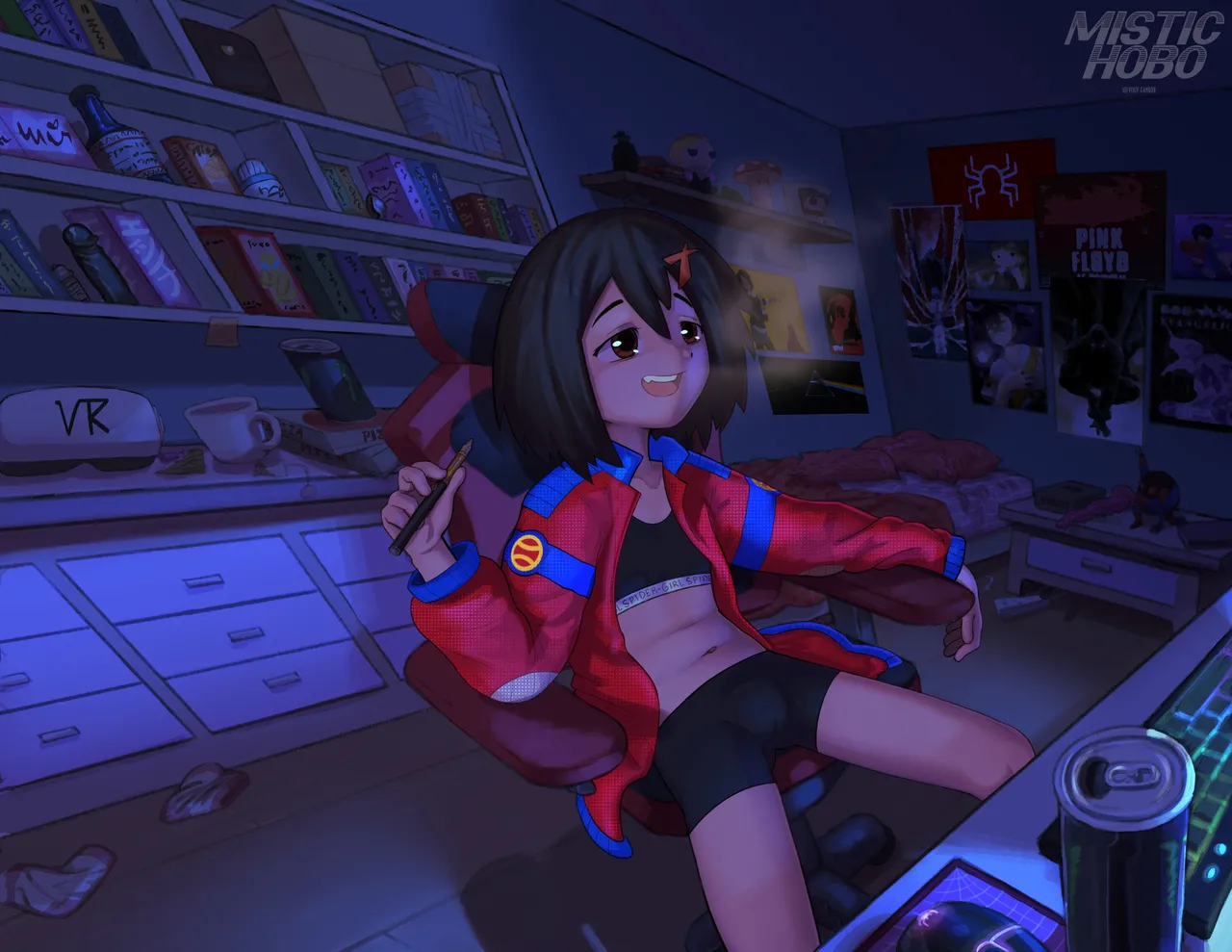 Peni Parker blaze it! page 5 full