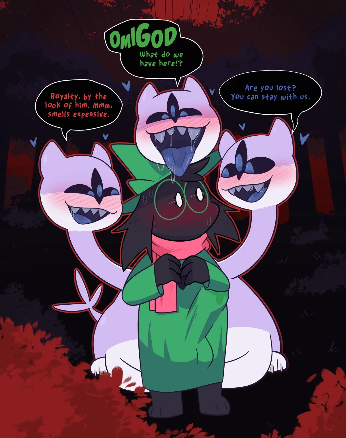 Ralsei x Clover page 2 full