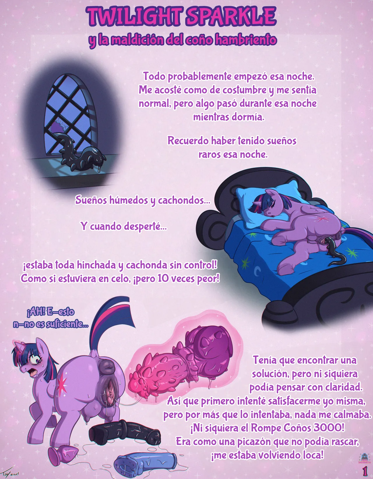 Twilight Sparkle and the Curse of the Hungry Cunt page 1 full