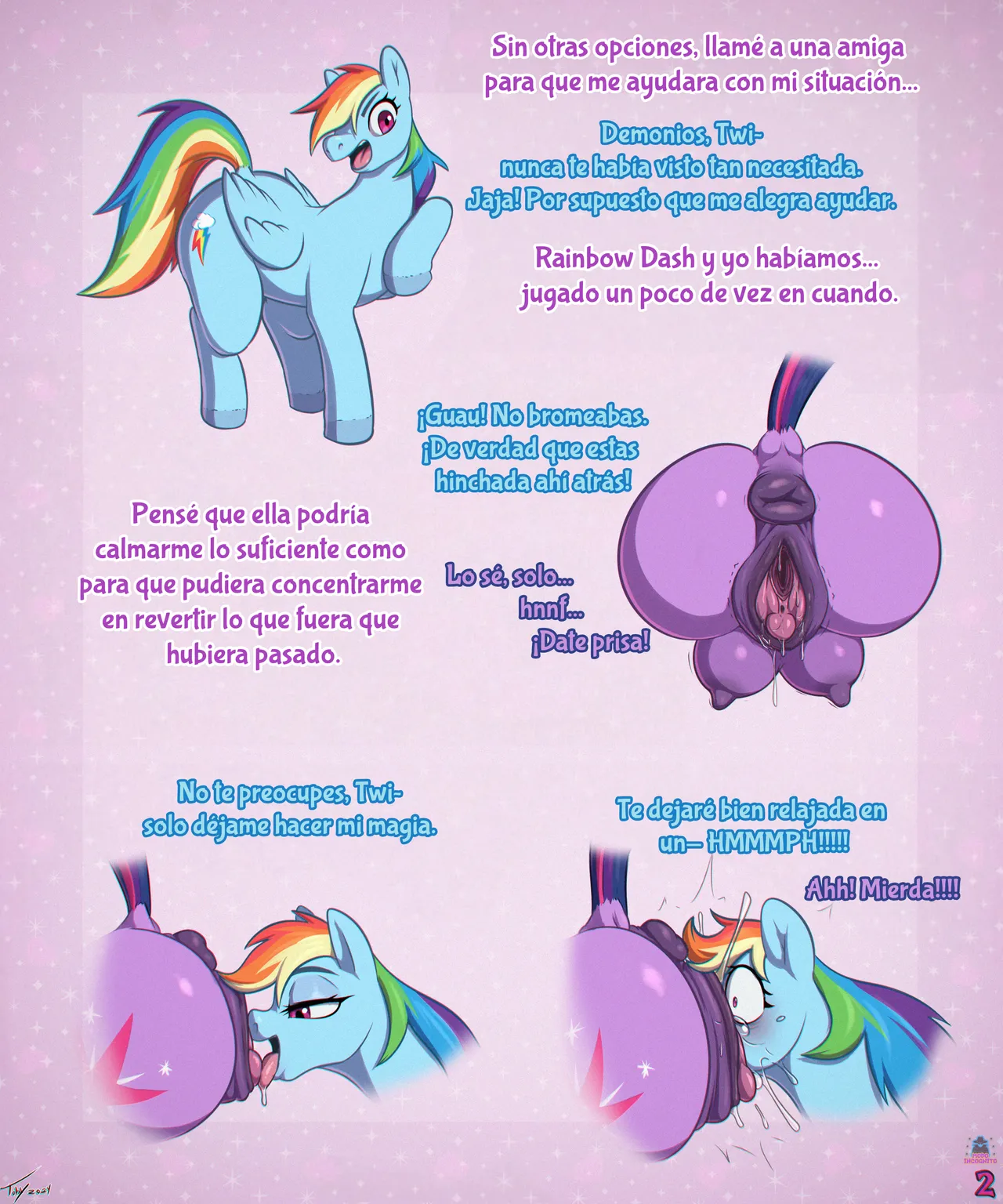 Twilight Sparkle and the Curse of the Hungry Cunt page 2 full