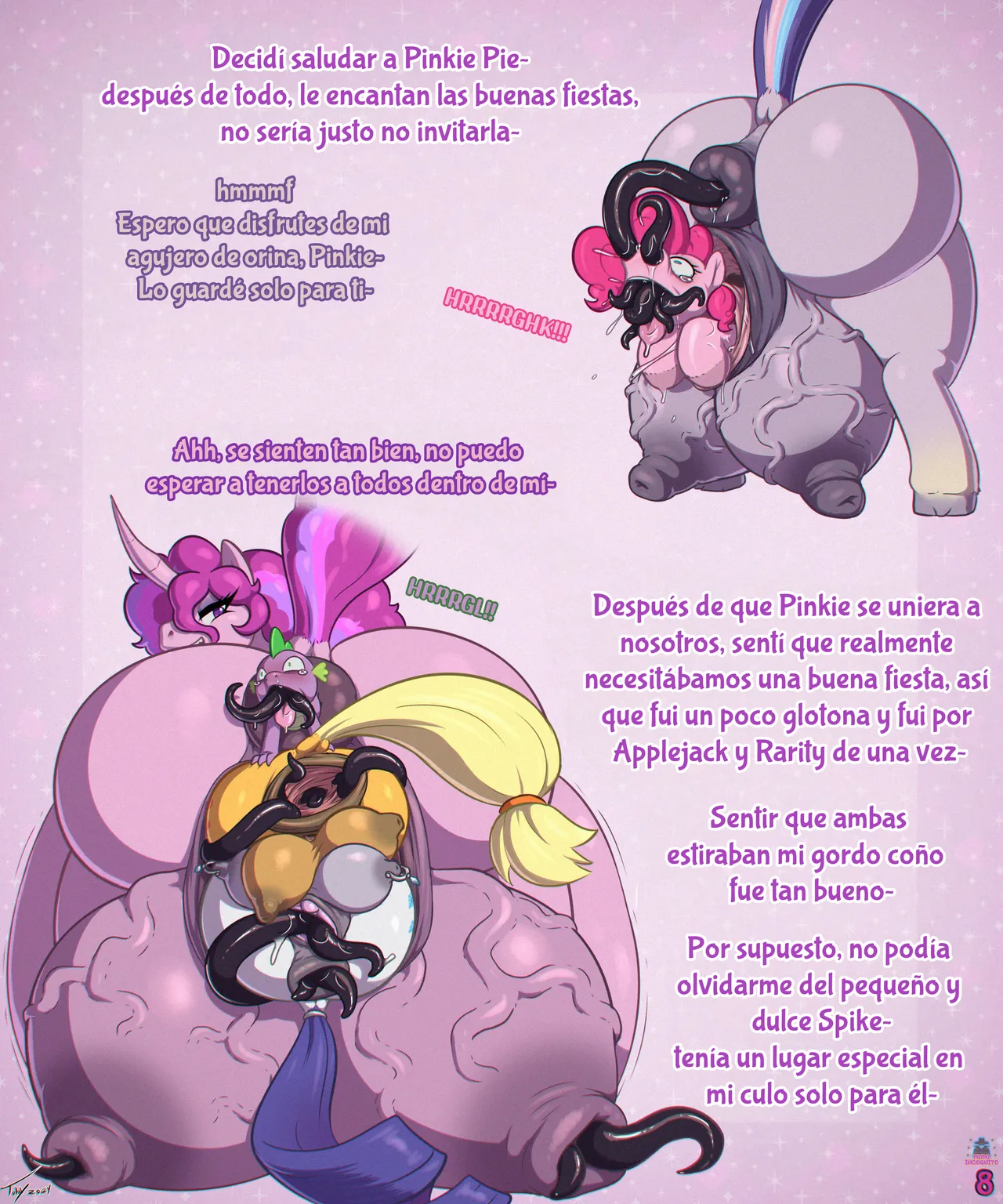 Twilight Sparkle and the Curse of the Hungry Cunt page 8 full