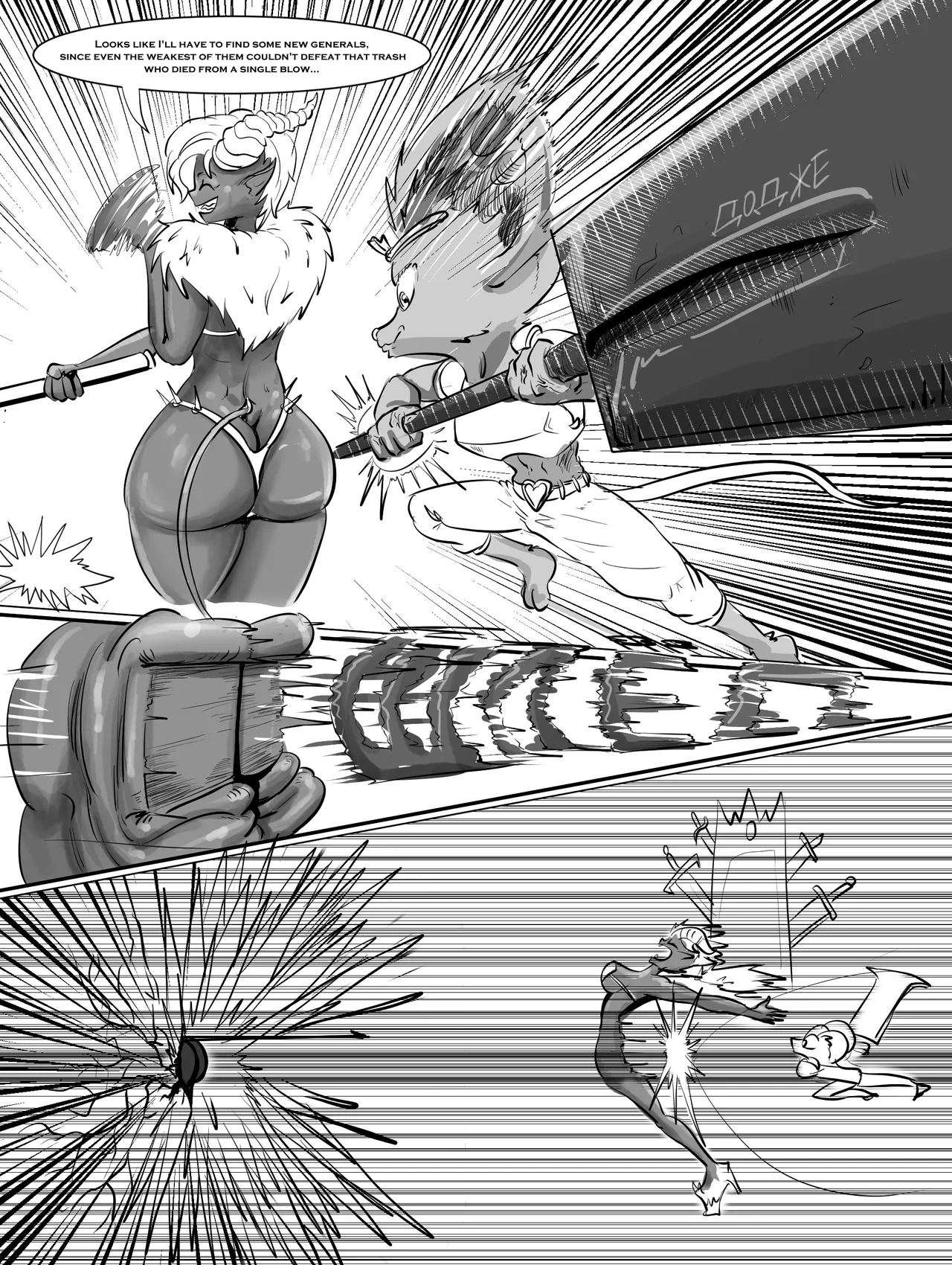 The Hero Mouse and  Demon Queen page 3 full
