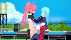 Milim Rides Rimaru Standing Up