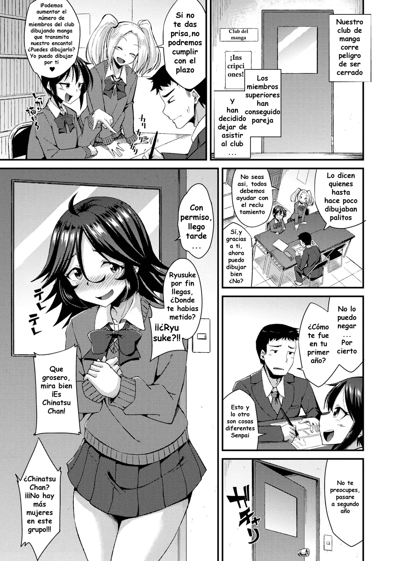 Nuestro club de manga es un paraiso de femboys page 8 full