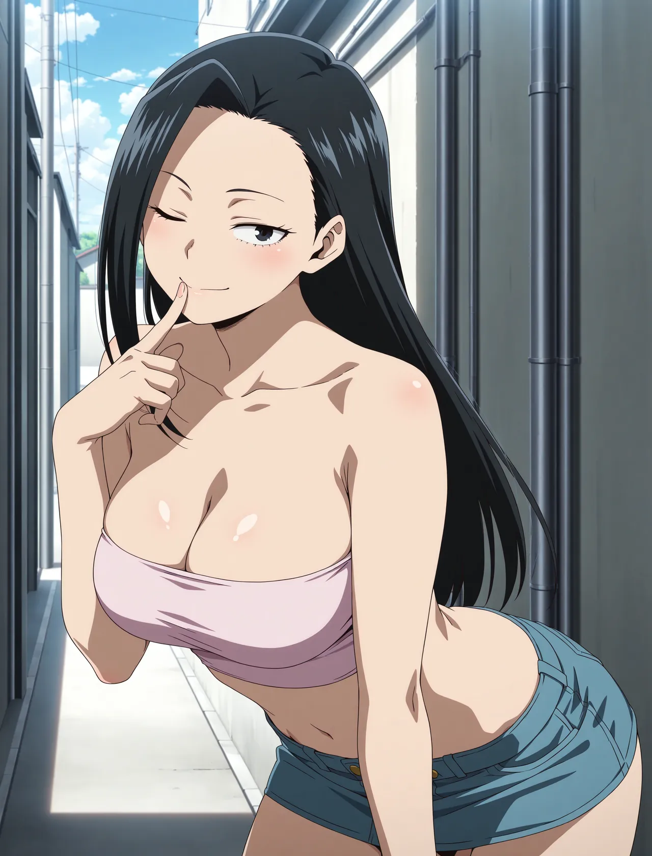 Momo Yaoyorozu - My Hero Academia  Sexy short page 5 full