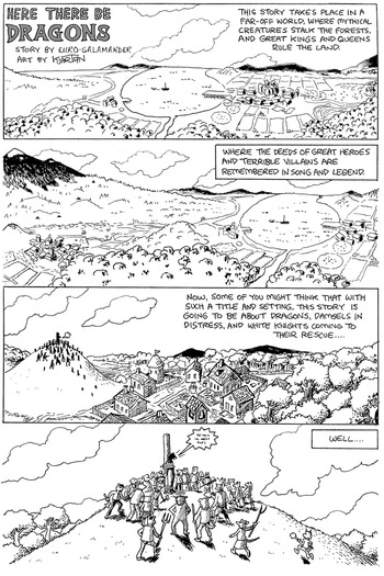 [Karno (Kjartan Arnorsson)] Here There Be Dragons 1 cover