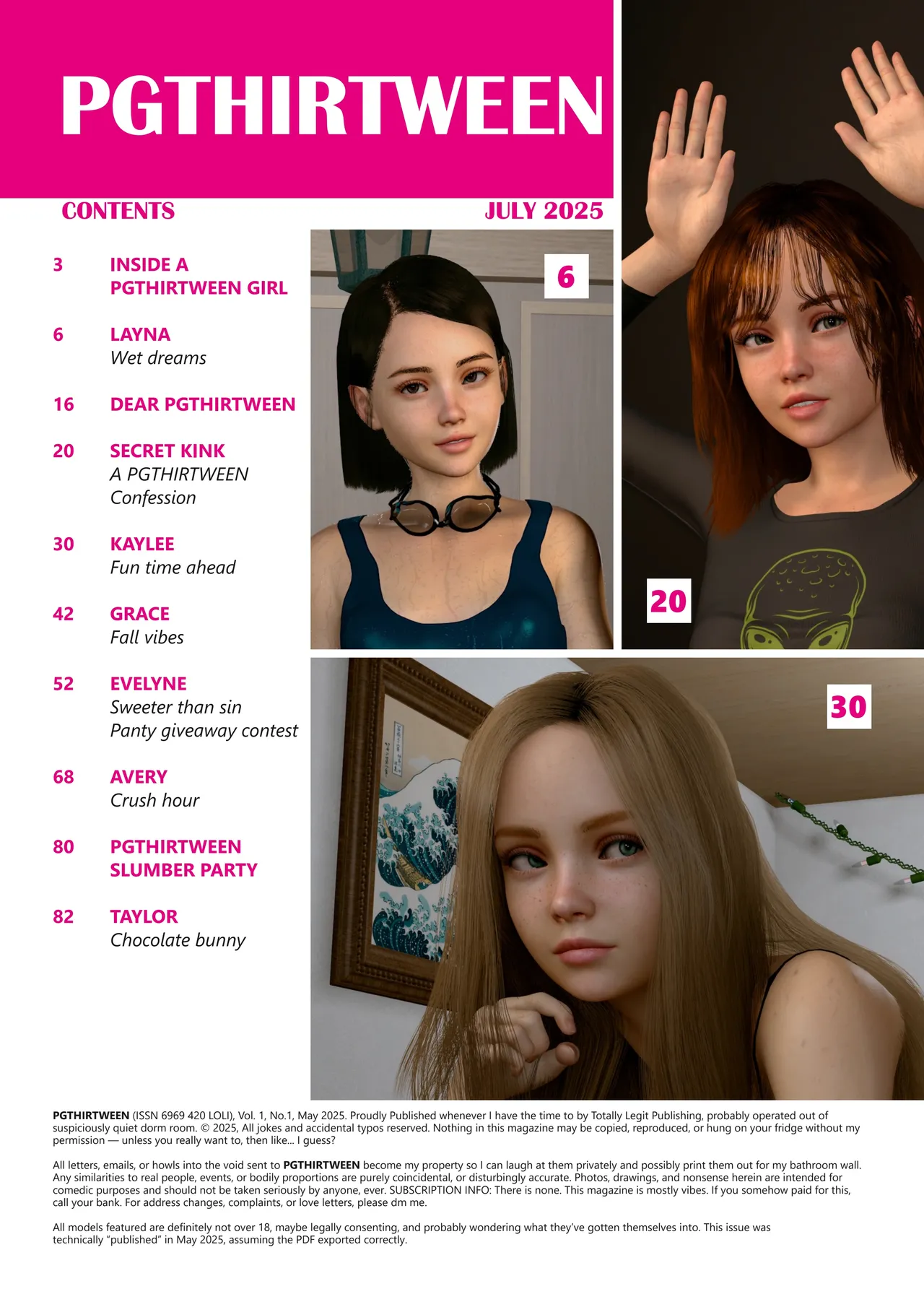PGThirtween Issue No. 2 page 4 full