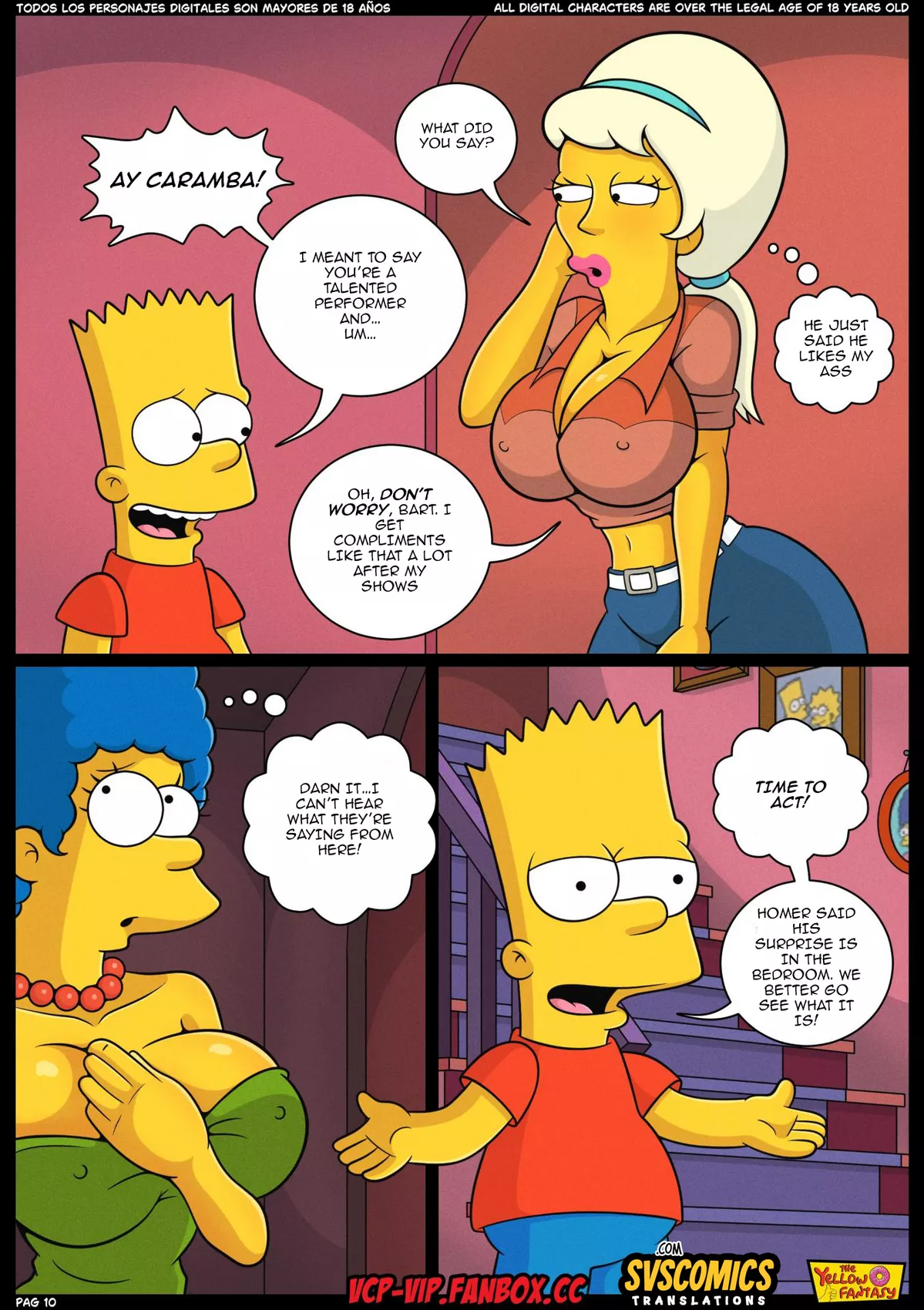 The Yellow Fantasy 19 – Marge’s Revenge  The End page 11 full