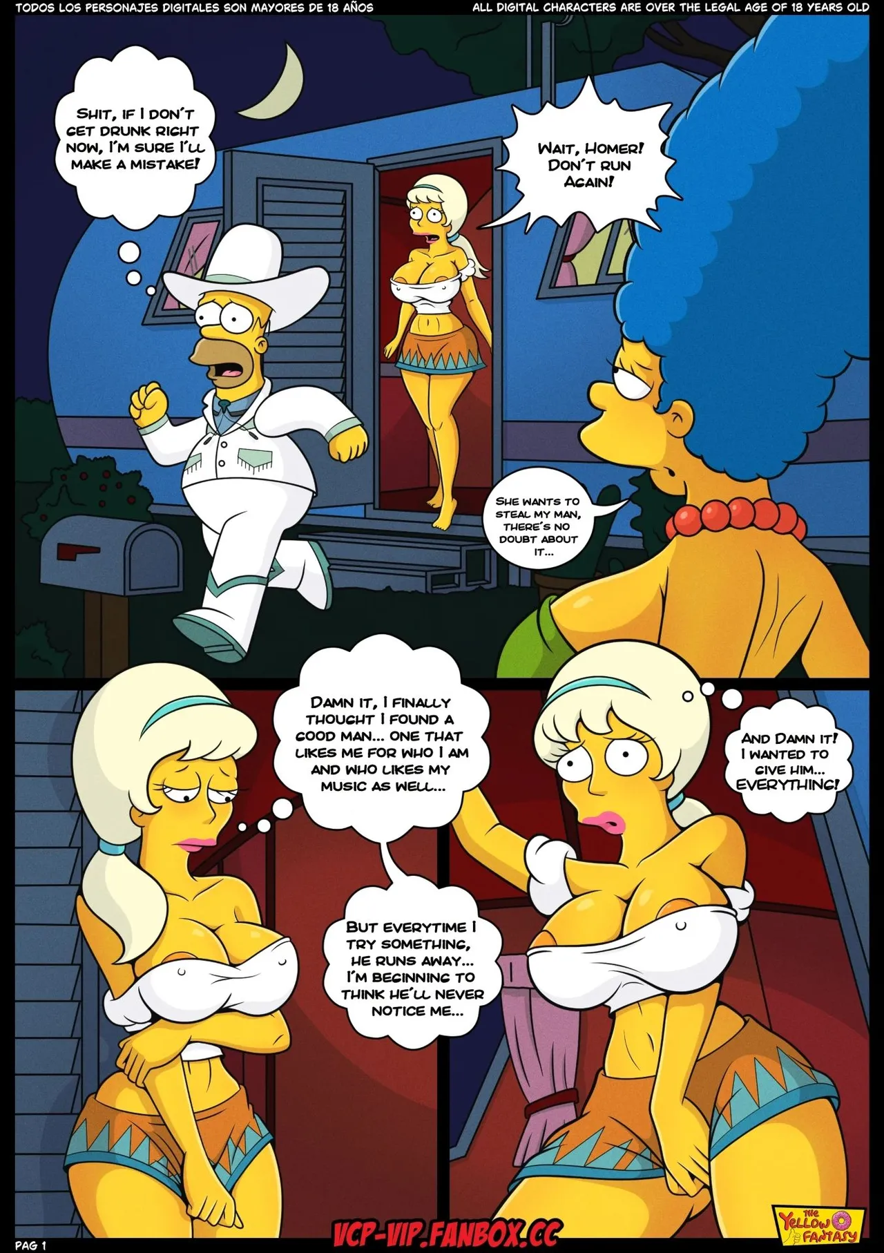 The Yellow Fantasy 19 – Marge’s Revenge  The End page 2 full