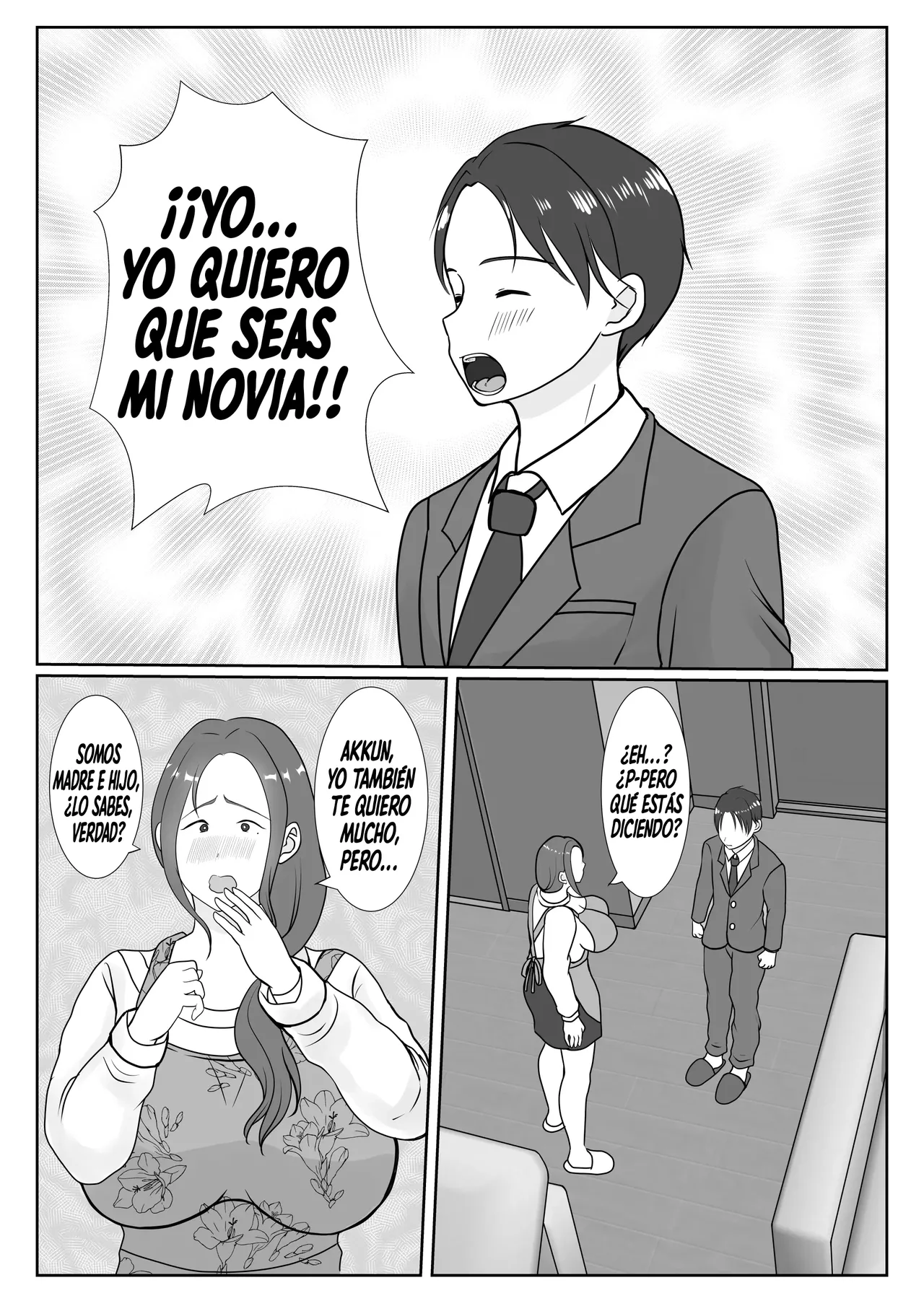 Boku wa Haha ni Gachikoi Shiteru 1｜Estoy Realmente Enamorado De Mi Madre Capítulo 1 page 11 full