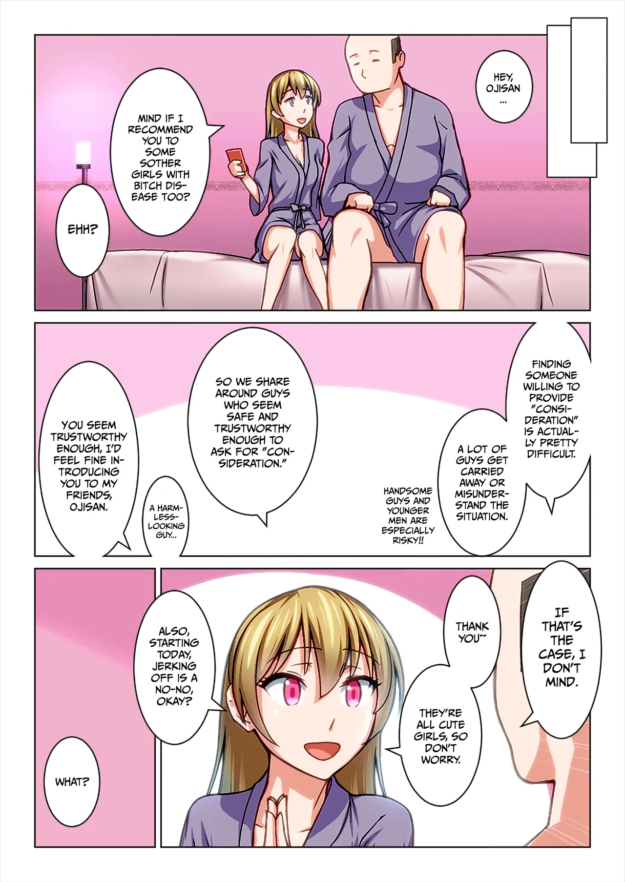 Welcome to the World of Bitch Disease: Where an Old Man Is Shared by Girls page 12 full