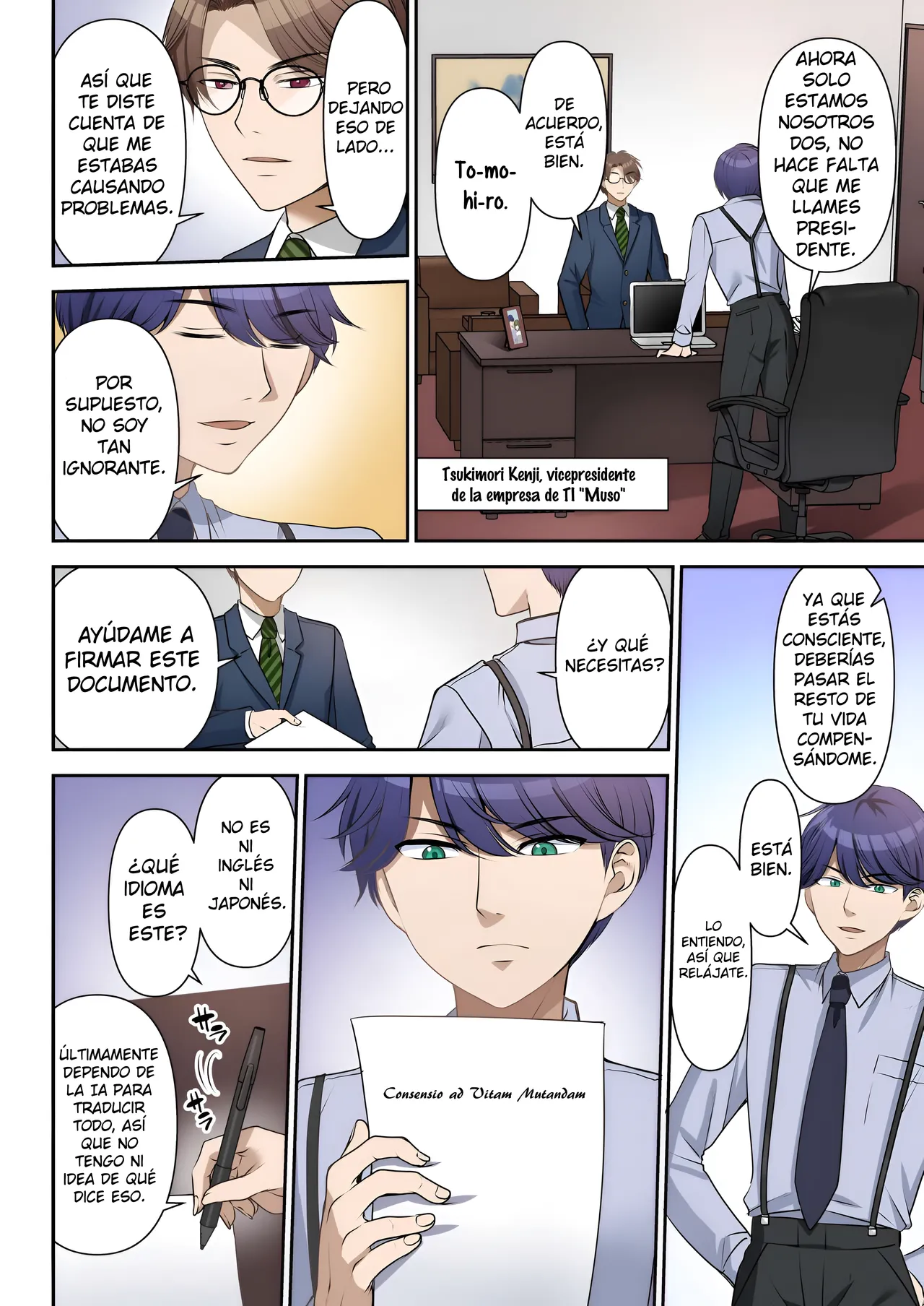 Jinsei Henkou Keiyaku Shachou♂ → Sex Hisho♀ | Life Change Contract - President♂ → SEXcretary♀ page 3 full