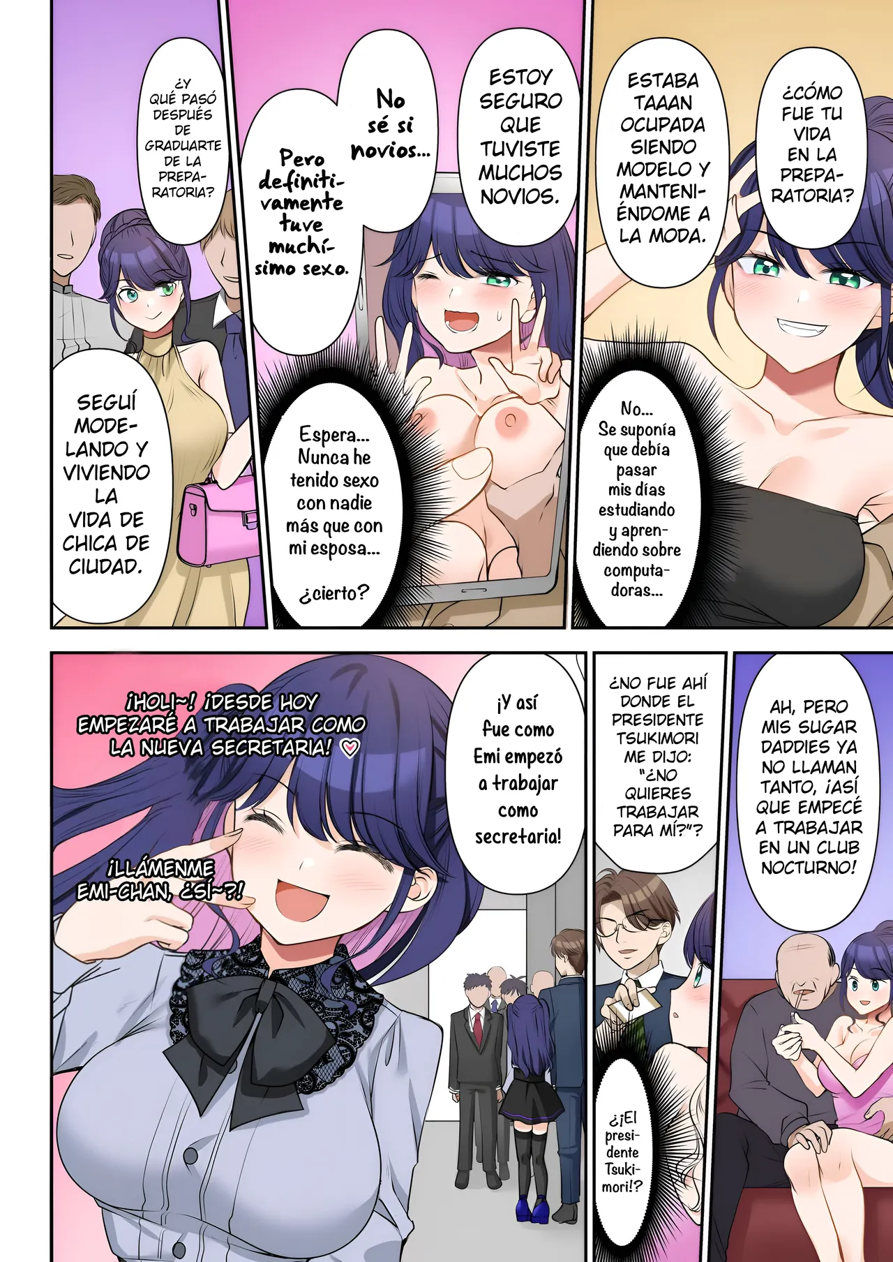 Jinsei Henkou Keiyaku Shachou♂ → Sex Hisho♀ | Life Change Contract - President♂ → SEXcretary♀ page 9 full