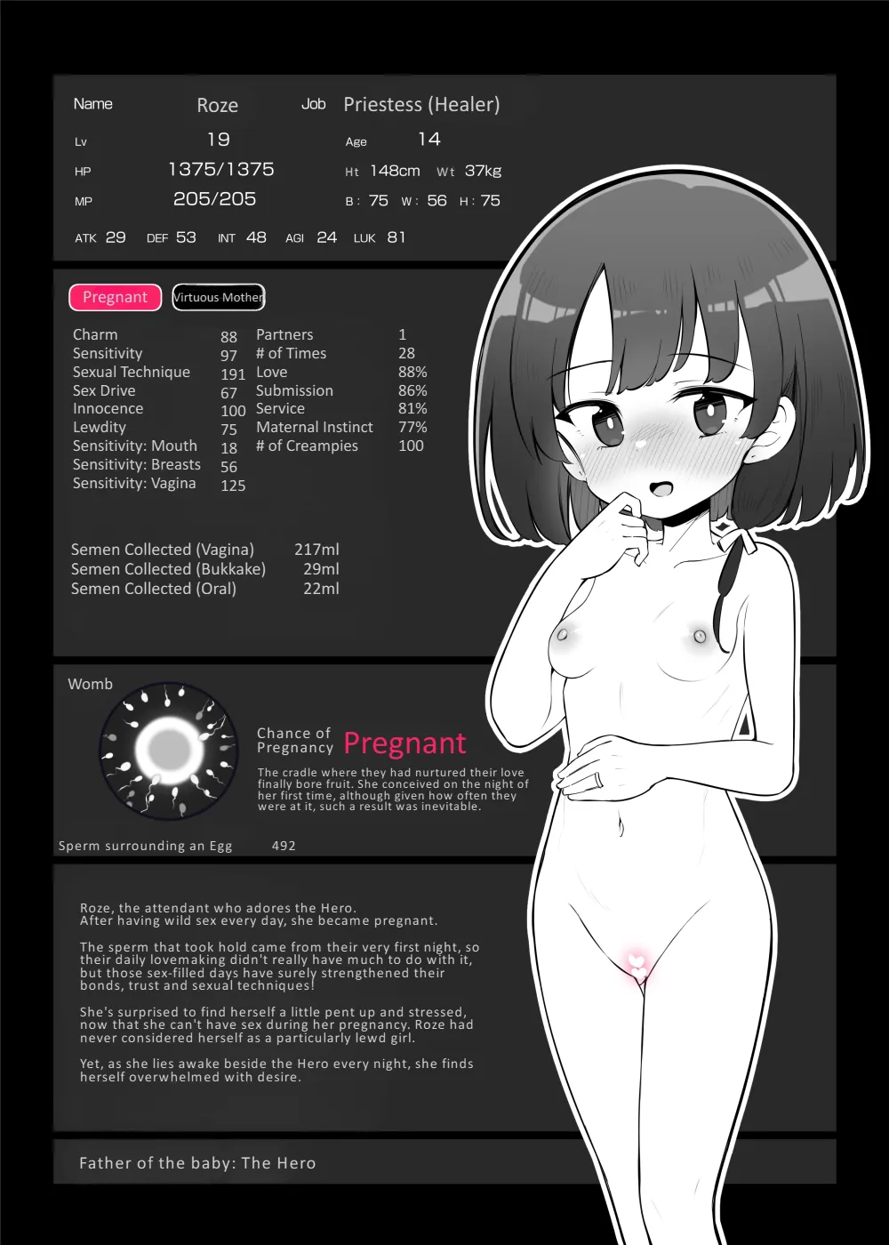 Netorare Hero - Roze the Attendant Salvation Route  After-Story page 12 full