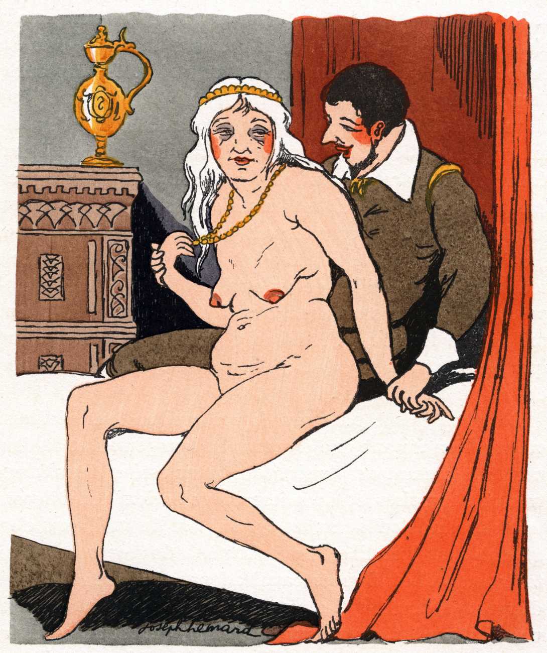 Joseph Hémard - Les dames galantes page 12 full