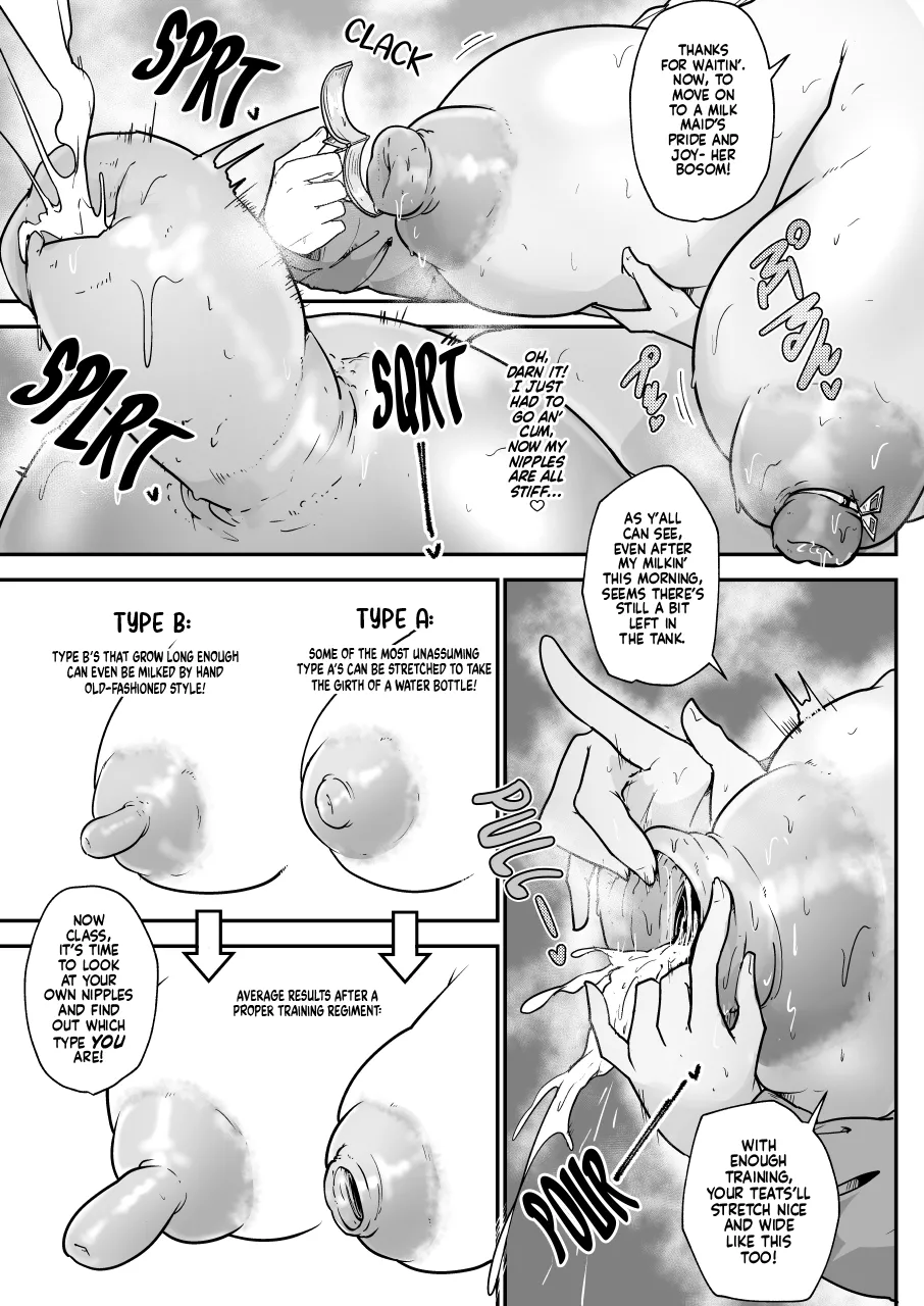 Rakunoujou de Sakunyuufu ni Naru Houhou 1 | Being a Cow on a Farm Makes Perfect Sense, and Here's How page 11 full