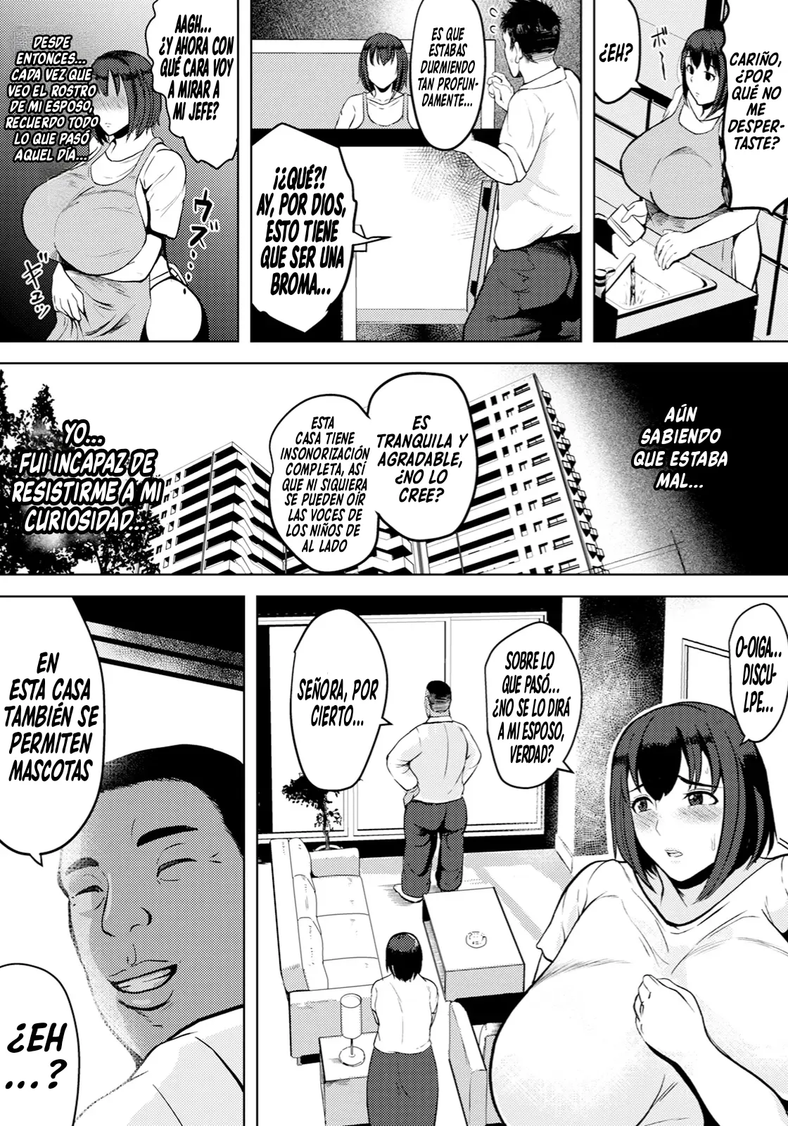 Mesuinu Tsuma ~Goshujin-sama wa Otto no Joushi~｜Esposa Perra ~Mi Amo Es El Jefe De Mi Esposo- page 11 full