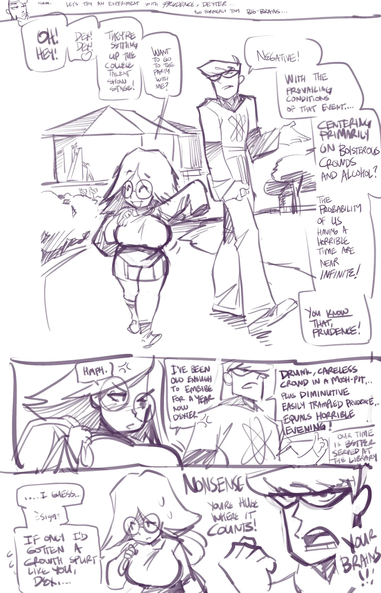 Dexter X Prudence Goof Off page 1 full