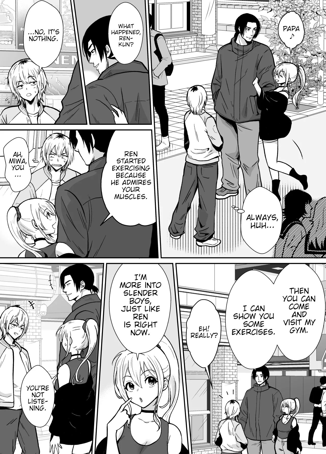 Kanojo no Oyaji ni Dakarete Imasu | My Girlfriend's Father is Having Sex With Me. page 3 full