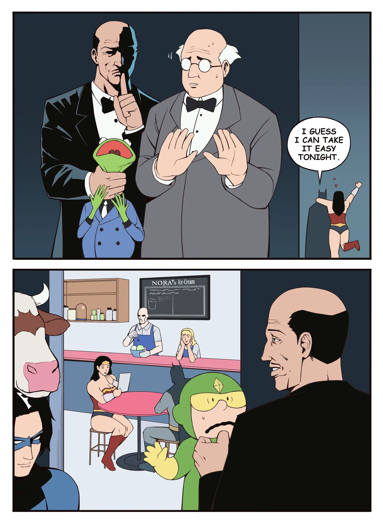 Justice League page 10 full