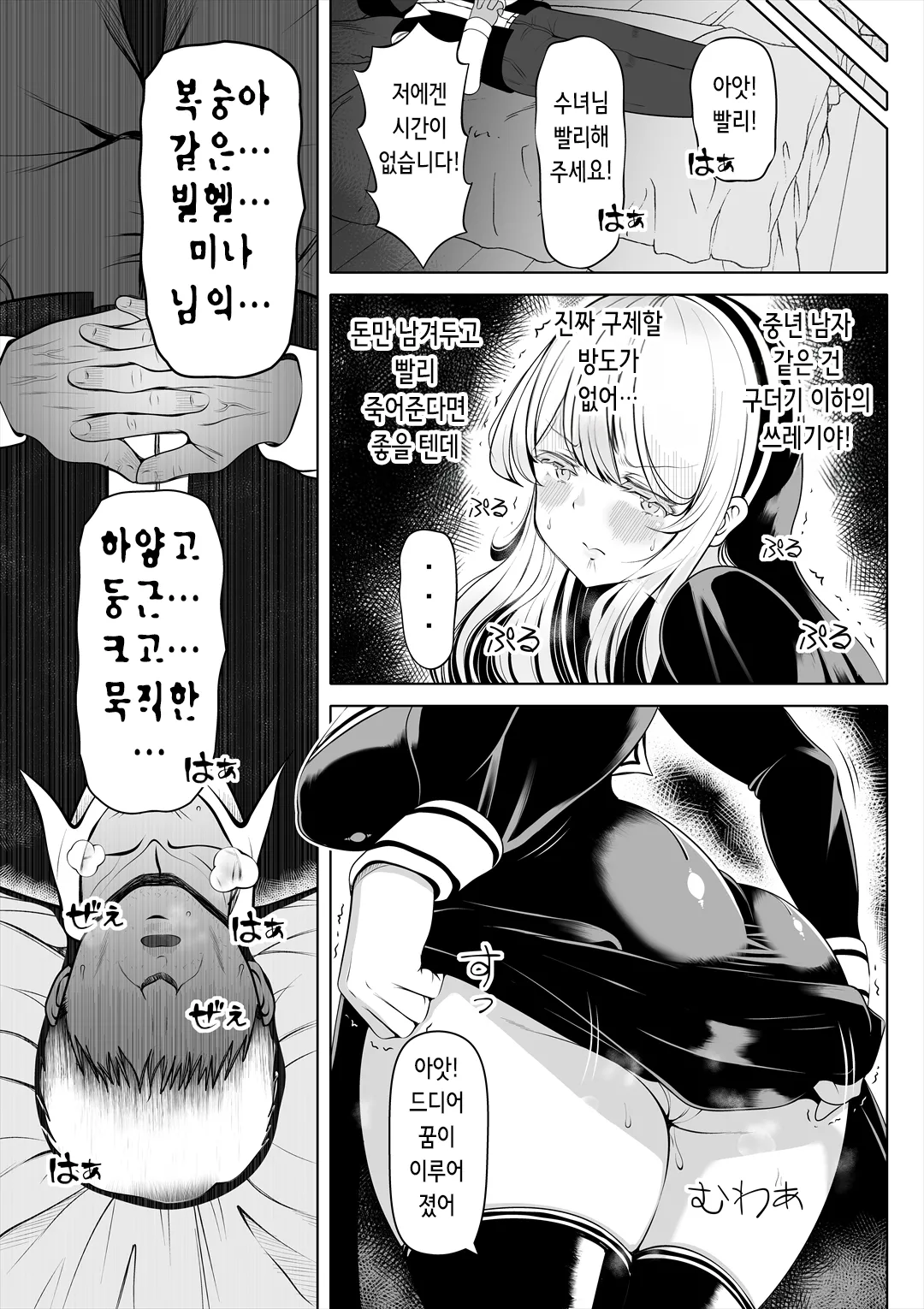 Deka Shiri Sister ~Junan no Hakutou~ | 왕궁뎅이 시스터~수난의 백도~ page 10 full