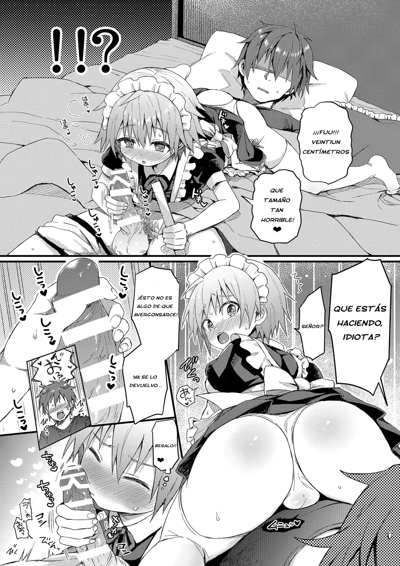 Kawaii Maid no Otokonoko Oshioki Anal Virgin Hen page 6 full