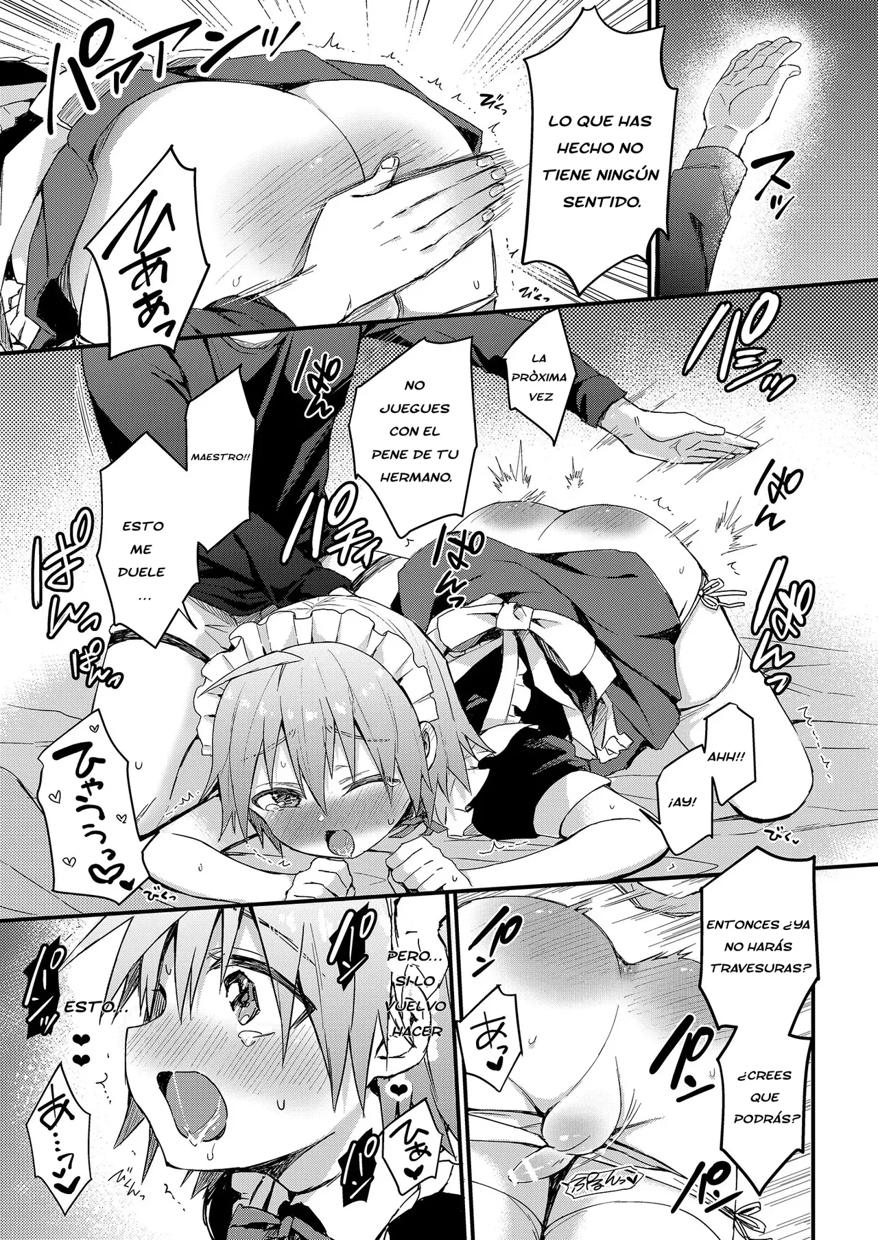 Kawaii Maid no Otokonoko Oshioki Anal Virgin Hen page 9 full