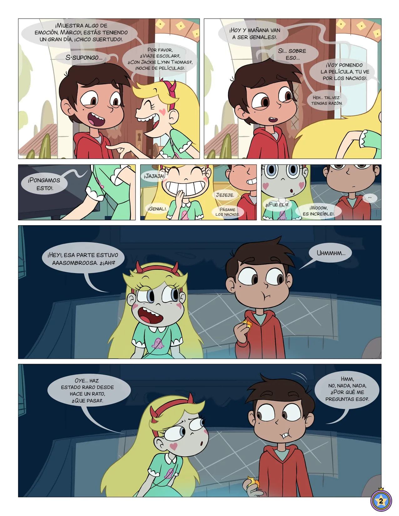 Between friends  . page 3 full