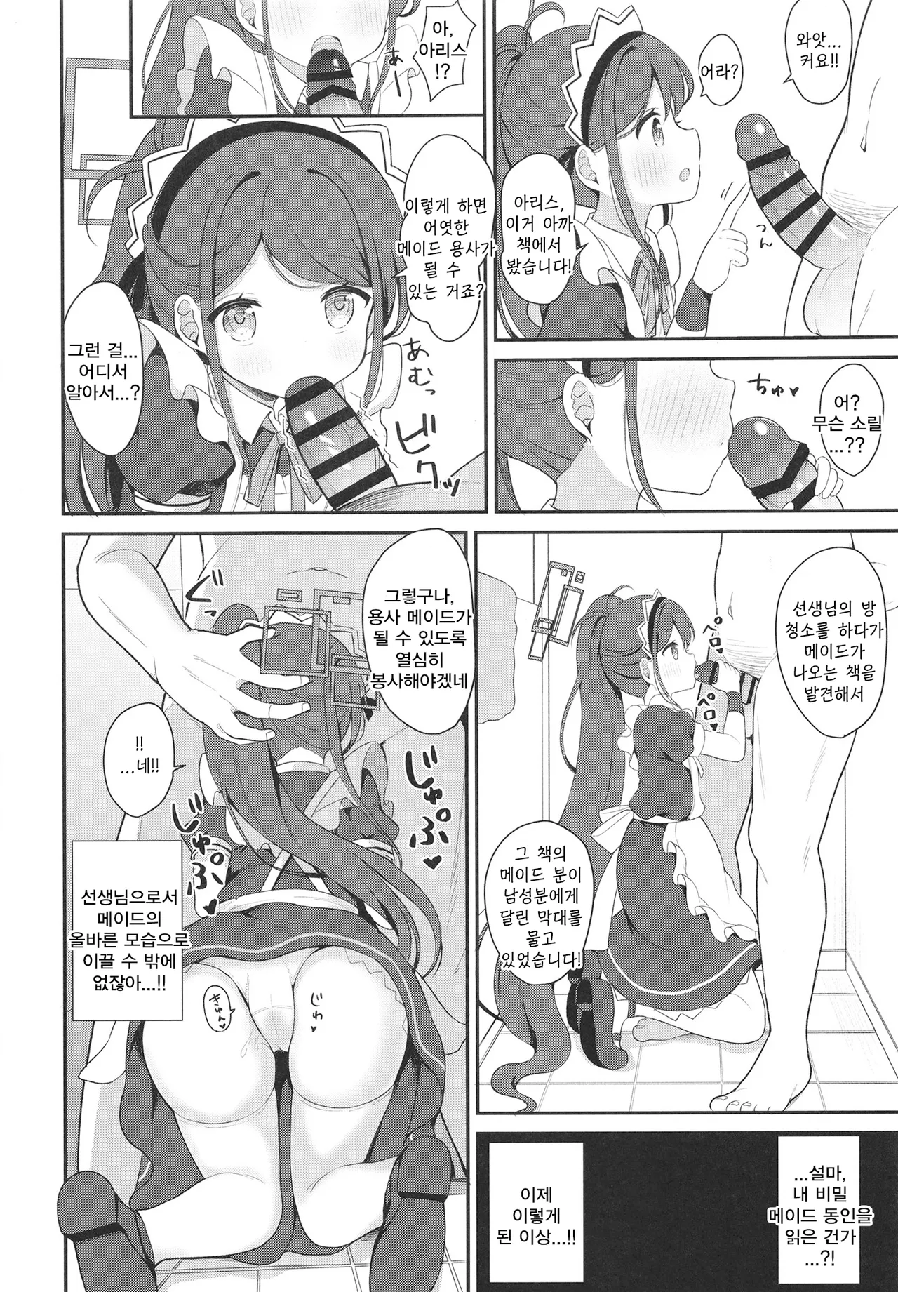 Maid Alice no Level Up Daisakusen | 메이드 아리스의 레벨업 대작전 page 12 full