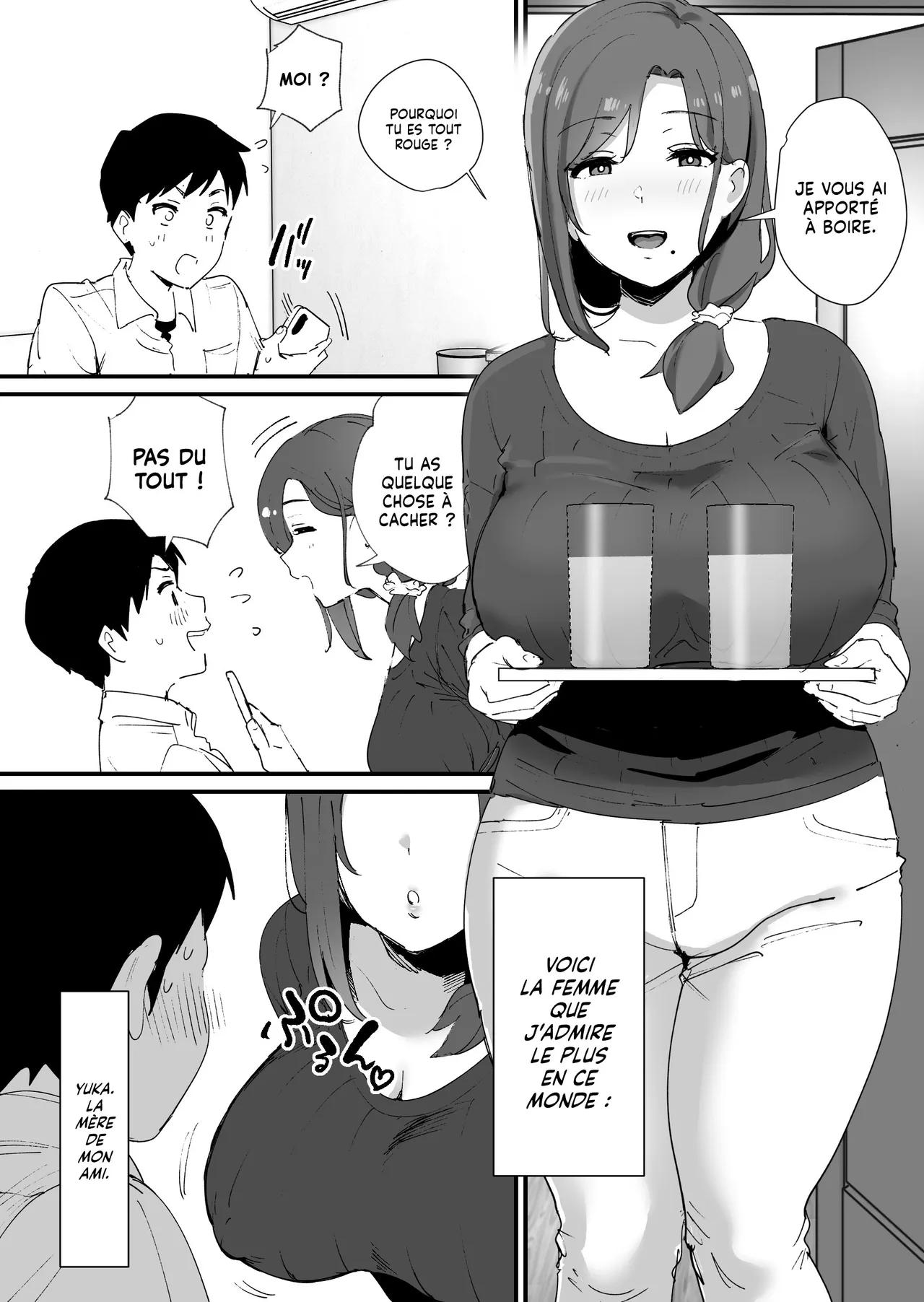 Akogare no Tomo Mama to Matching Shita Ken | J'ai Matché avec la Mère de mon Pote page 3 full