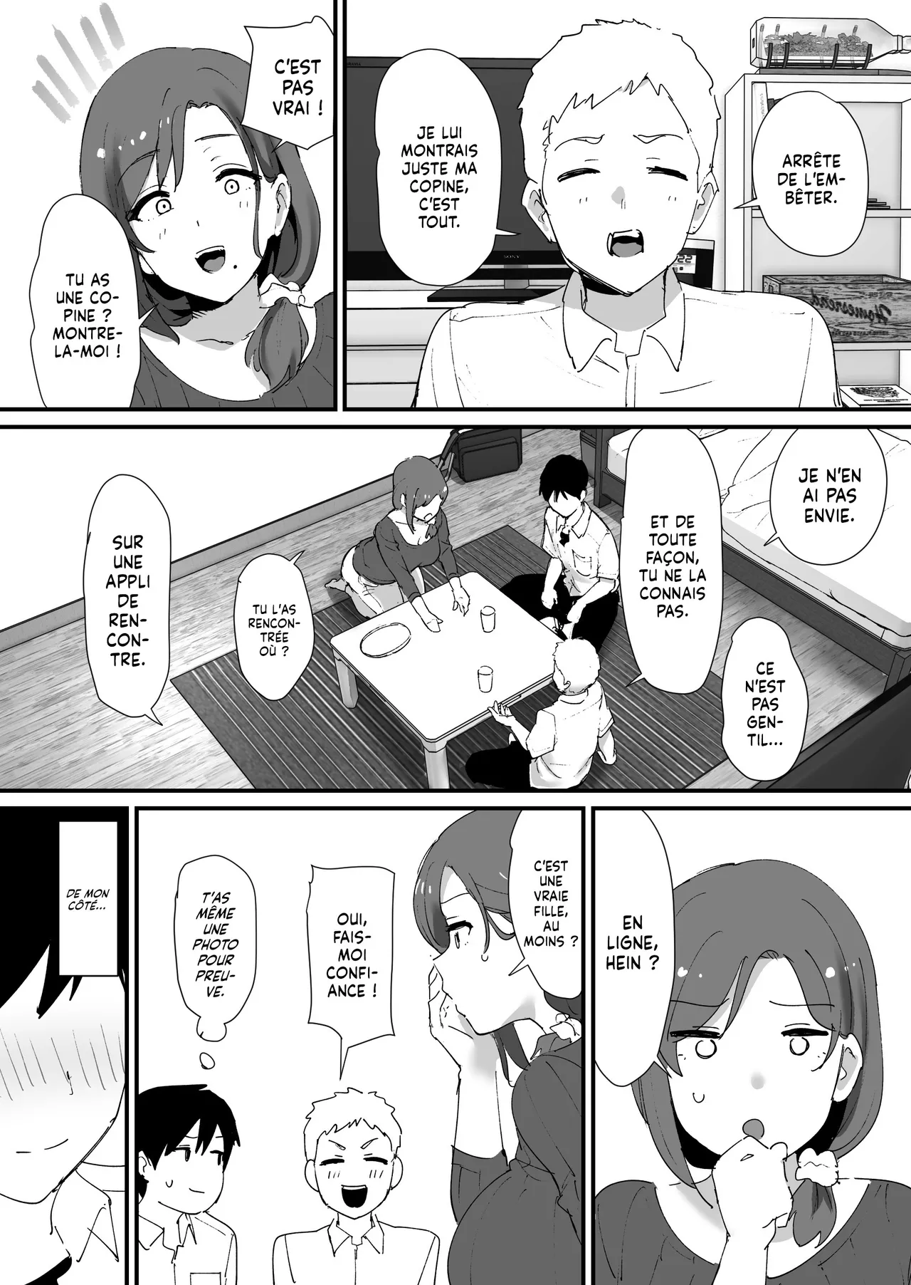 Akogare no Tomo Mama to Matching Shita Ken | J'ai Matché avec la Mère de mon Pote page 4 full