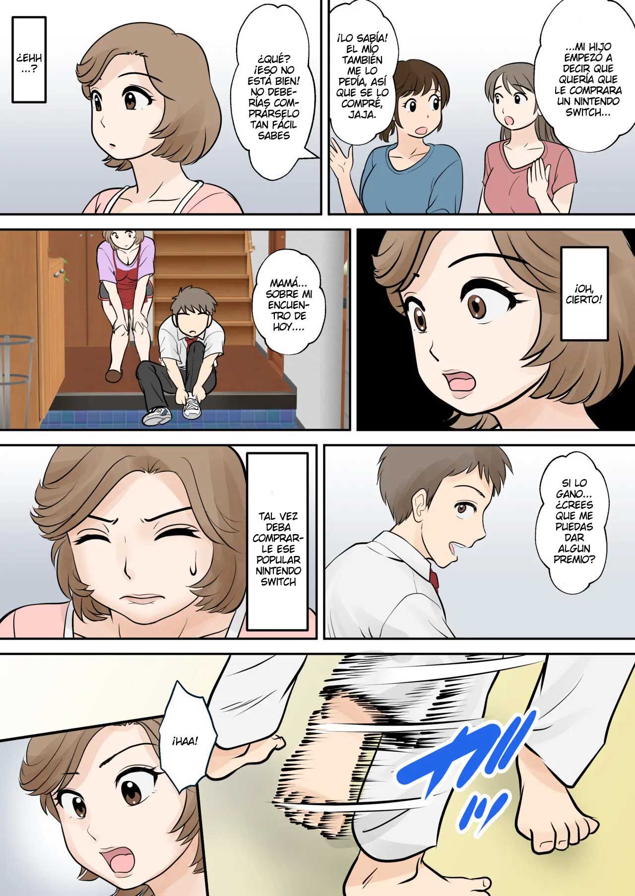 Madre e hijo viviendo juntos ~ Capítulo 2: Adolescencia~ page 12 full