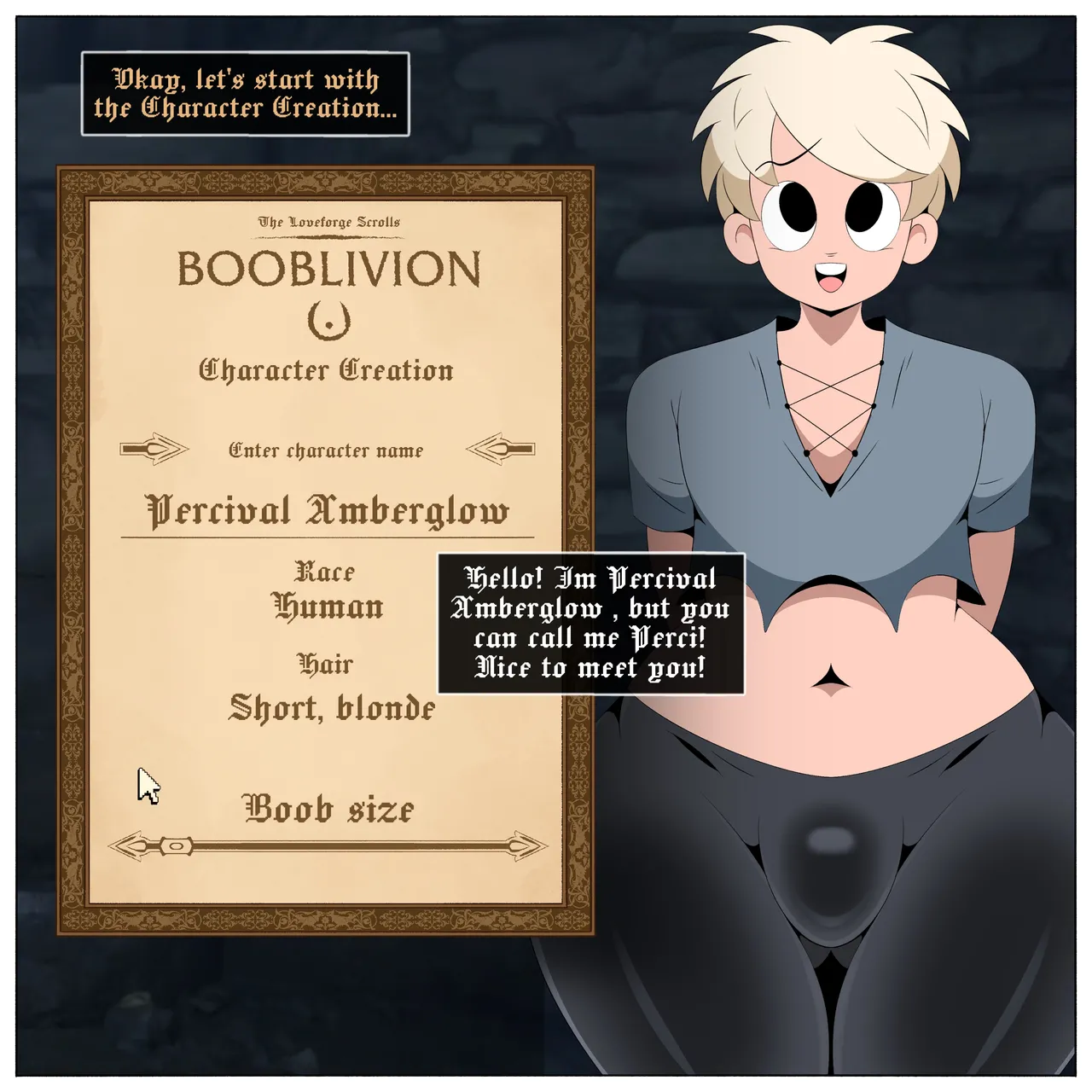 BOOBLIVION: Perci and the Amulet of Kinks page 3 full
