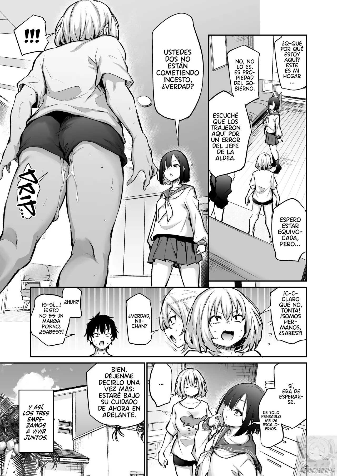 Imouto Haramasenai to Derarenai Shima 2 | Una Isla de la Que no Puedo Salir a Menos Que Embarace a mi Hermana 2 page 11 full