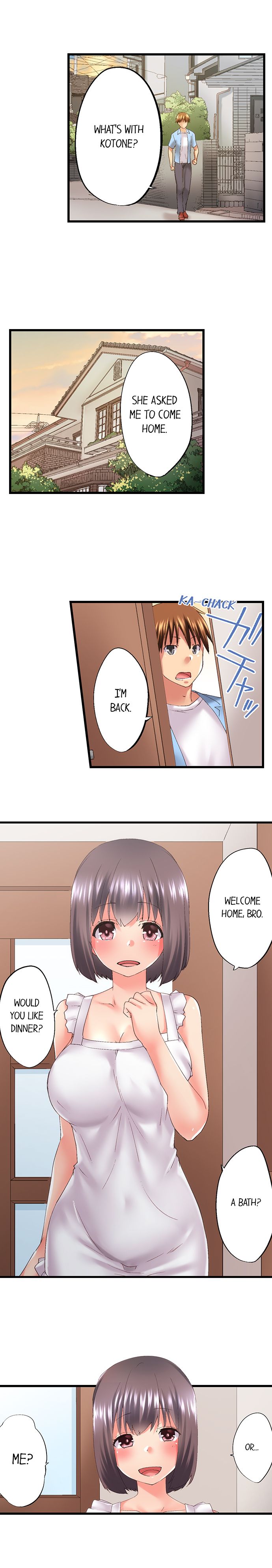 Jitsu wa Ima Haittemasu.... Ofuro de Onii-chan no Katai Are ga... | My Brother Slipped Inside Me in the Bathtub Ch. 81-120 page 11 full