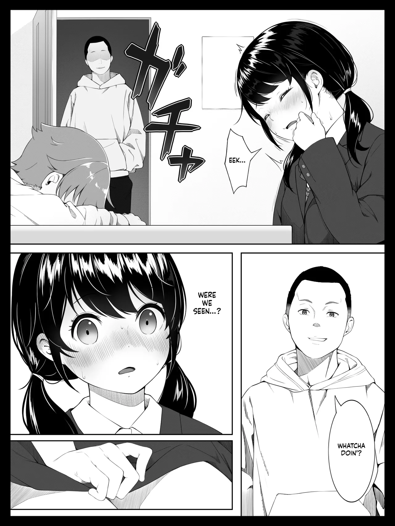 Osananajimi no Yumi-chan wa Boku ga Neteiru Aida ni Giri no Onii-san ni Okasaremashita page 12 full