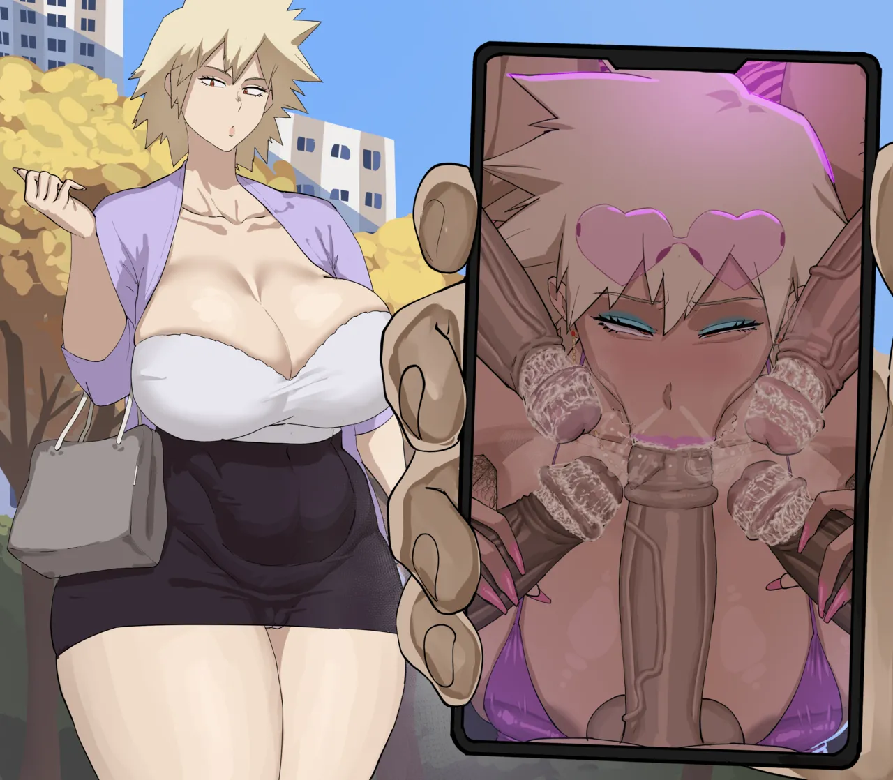 Mitsuki Bakugo on Phone page 5 full