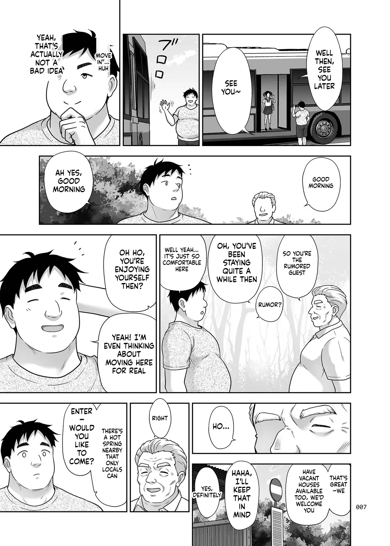 Jimotomin Dake ga Haireru Onsen page 7 full