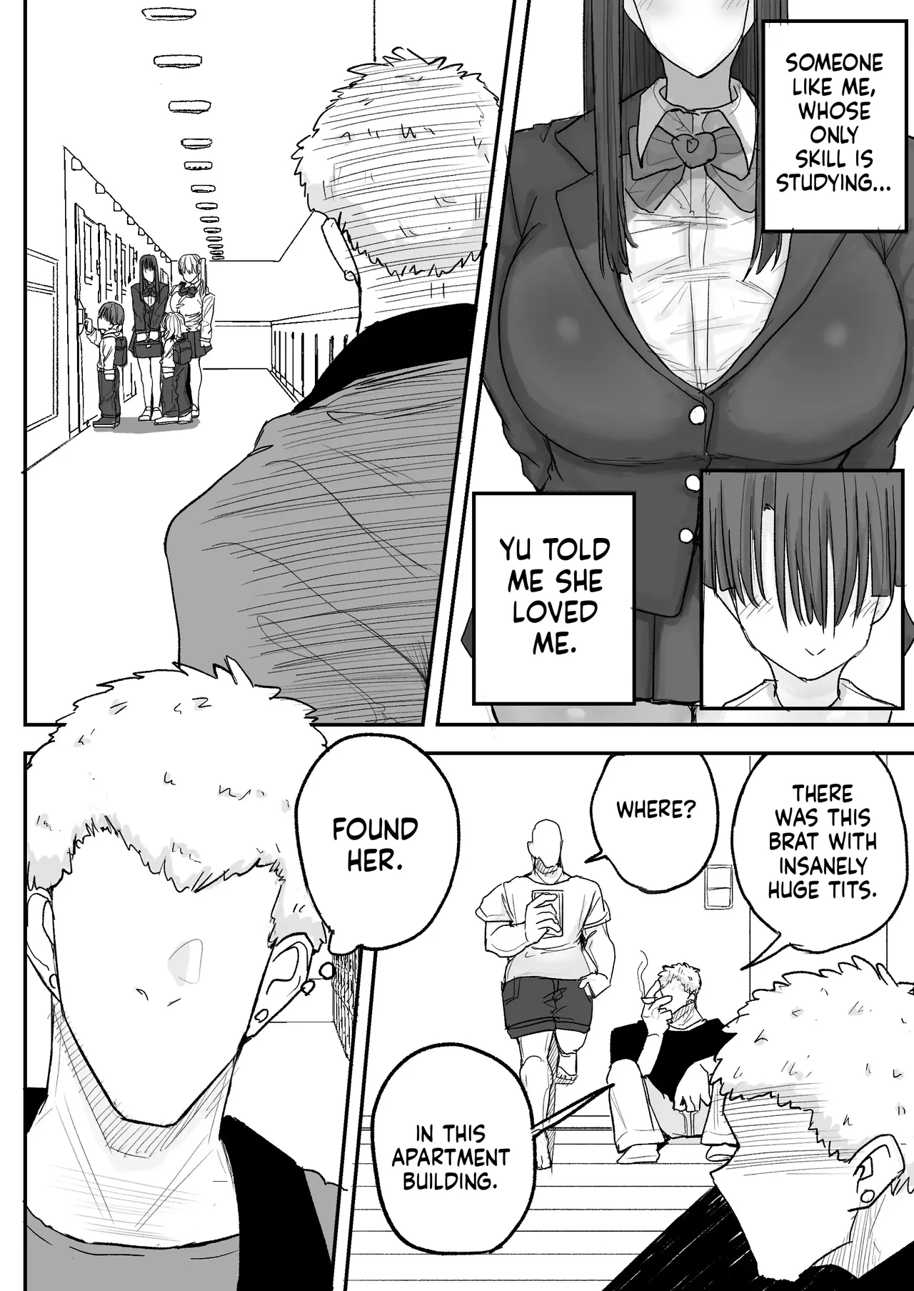 Boku no kanojo wa ue no kai no tsuyo osu ni bokobokoni sa rete NTR re chaimashita page 3 full