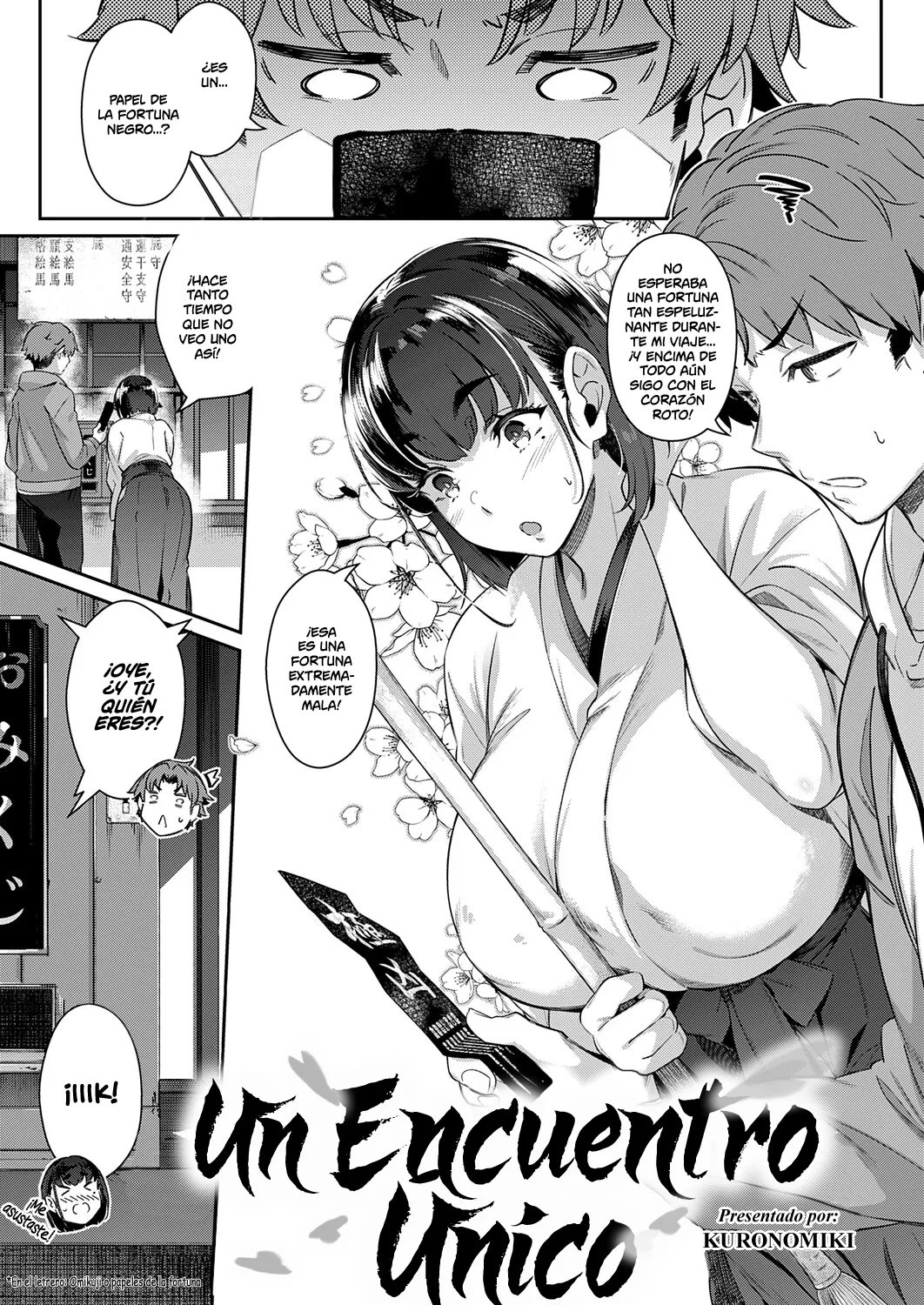 Ichiki sokukai  l Un Encuentro Único page 1 full