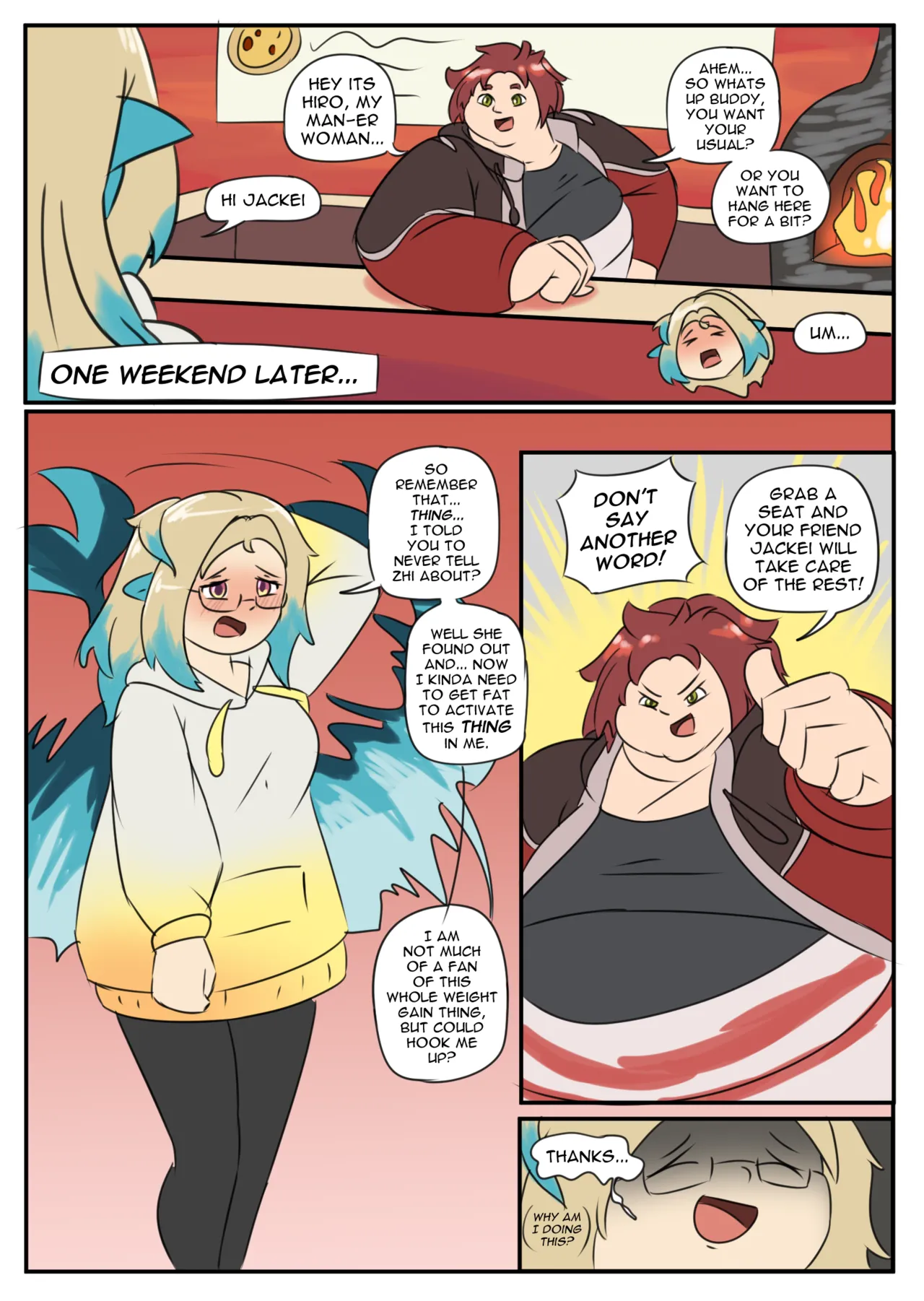 Descent into Gluttony page 11 full